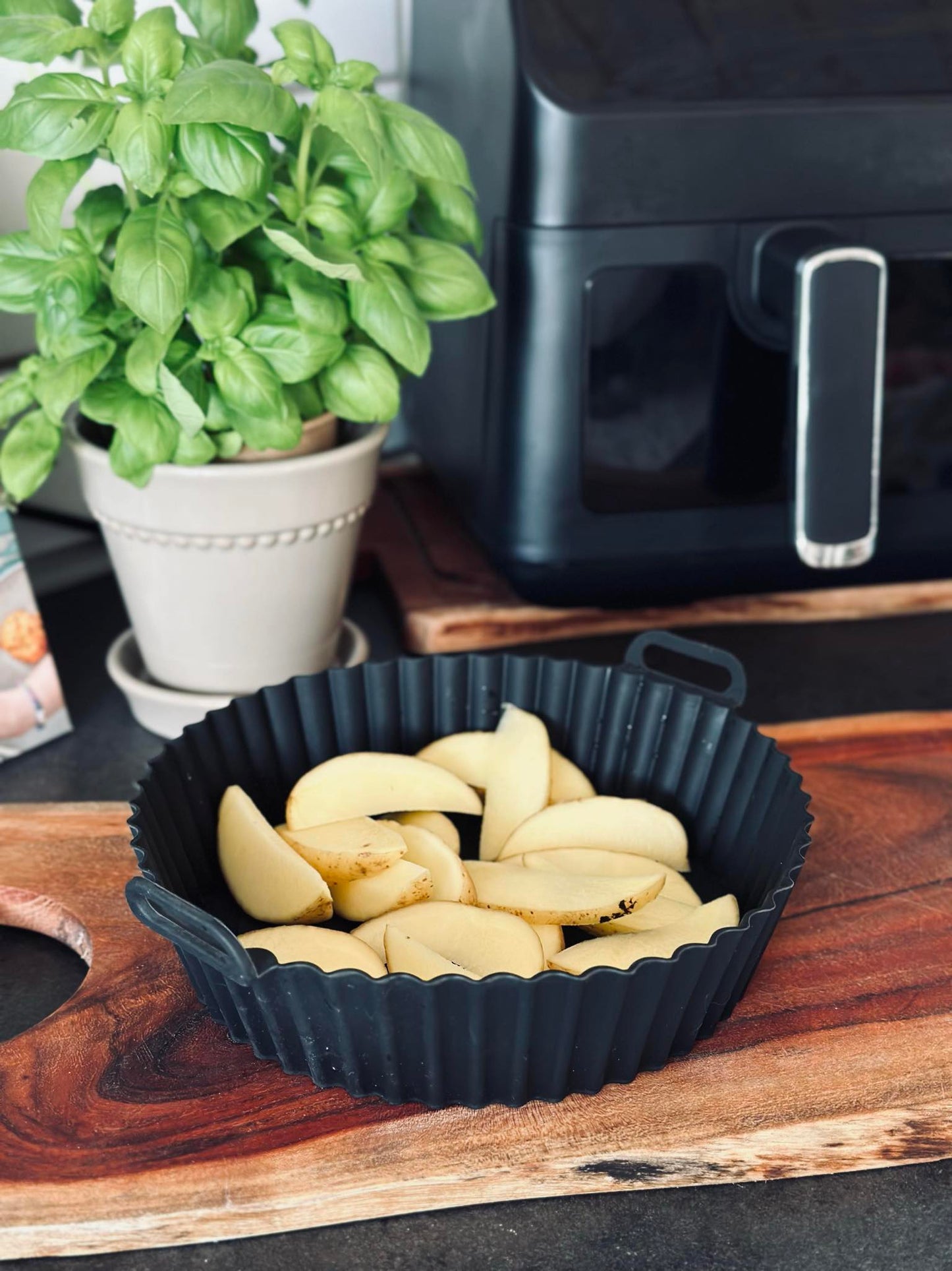 Silikoneform til airfryer