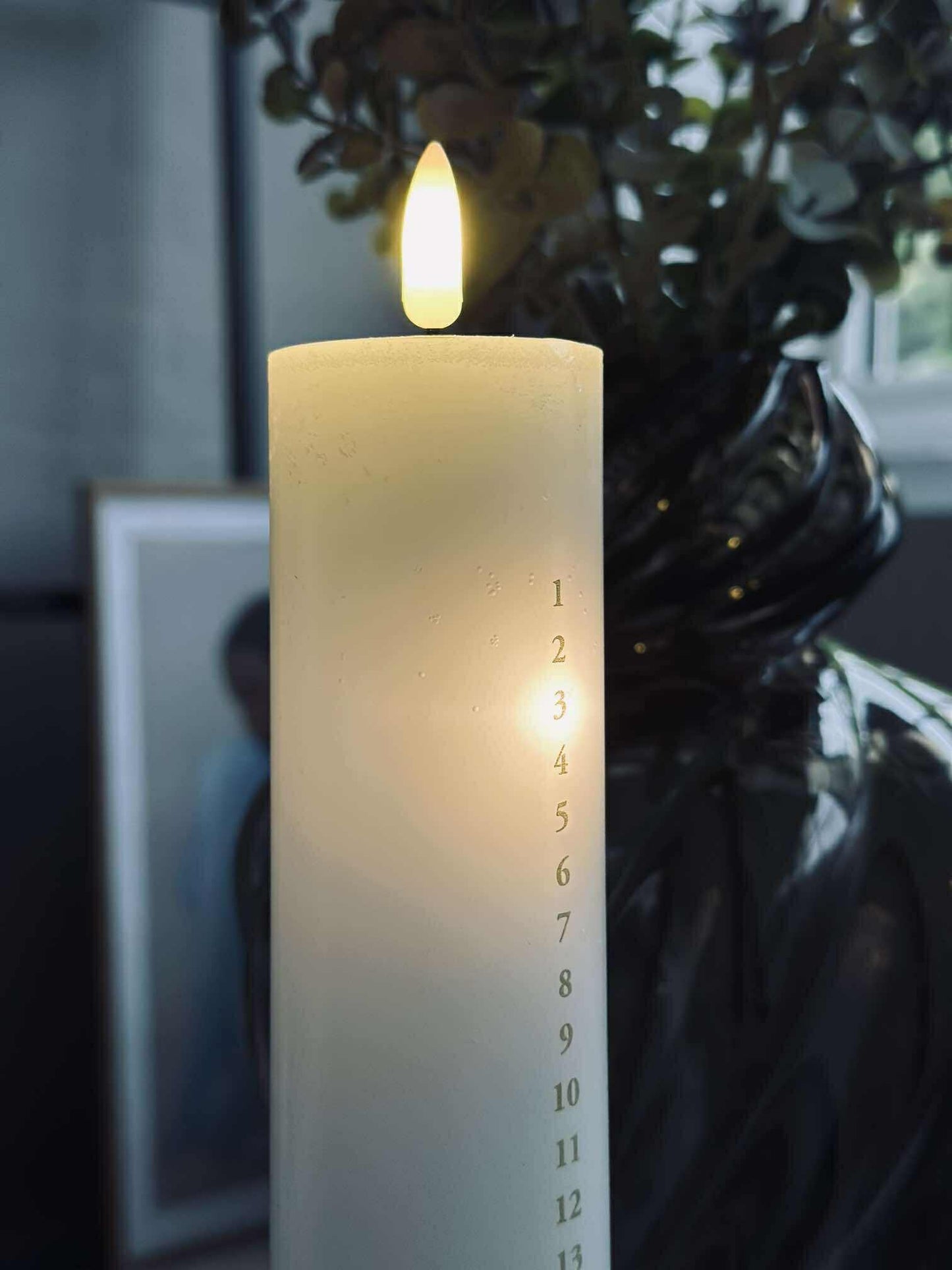 LED Kalenderlys ink fjernbetjening