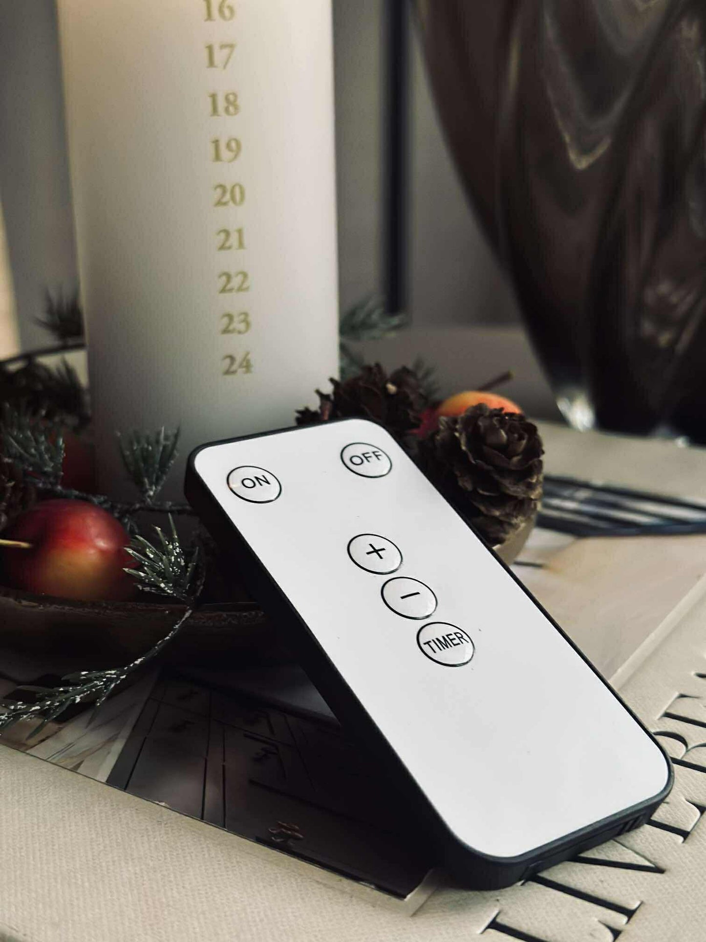 LED Kalenderlys ink fjernbetjening