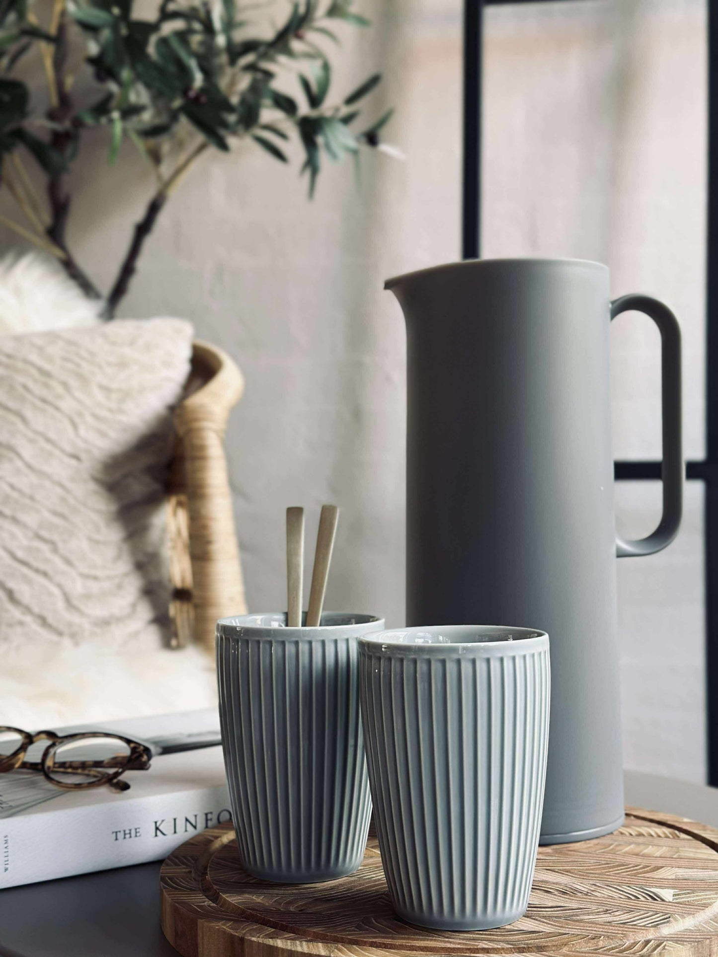 Termokande – Med trykknap funktion - 1 liter