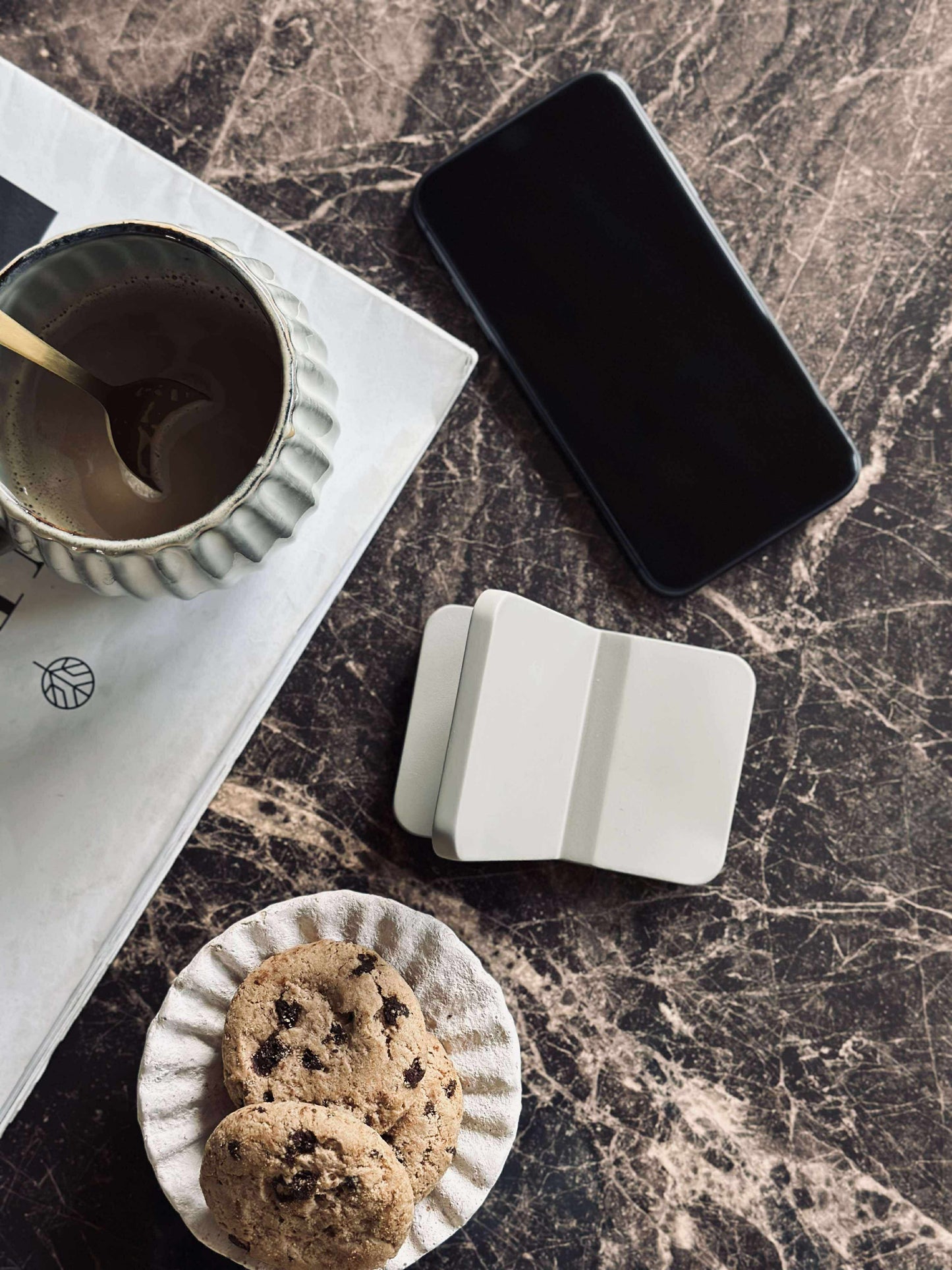 Mobiltelefon Holder - Kontor - Pebble grey