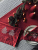 Bordløber Rød Jul - 40x140