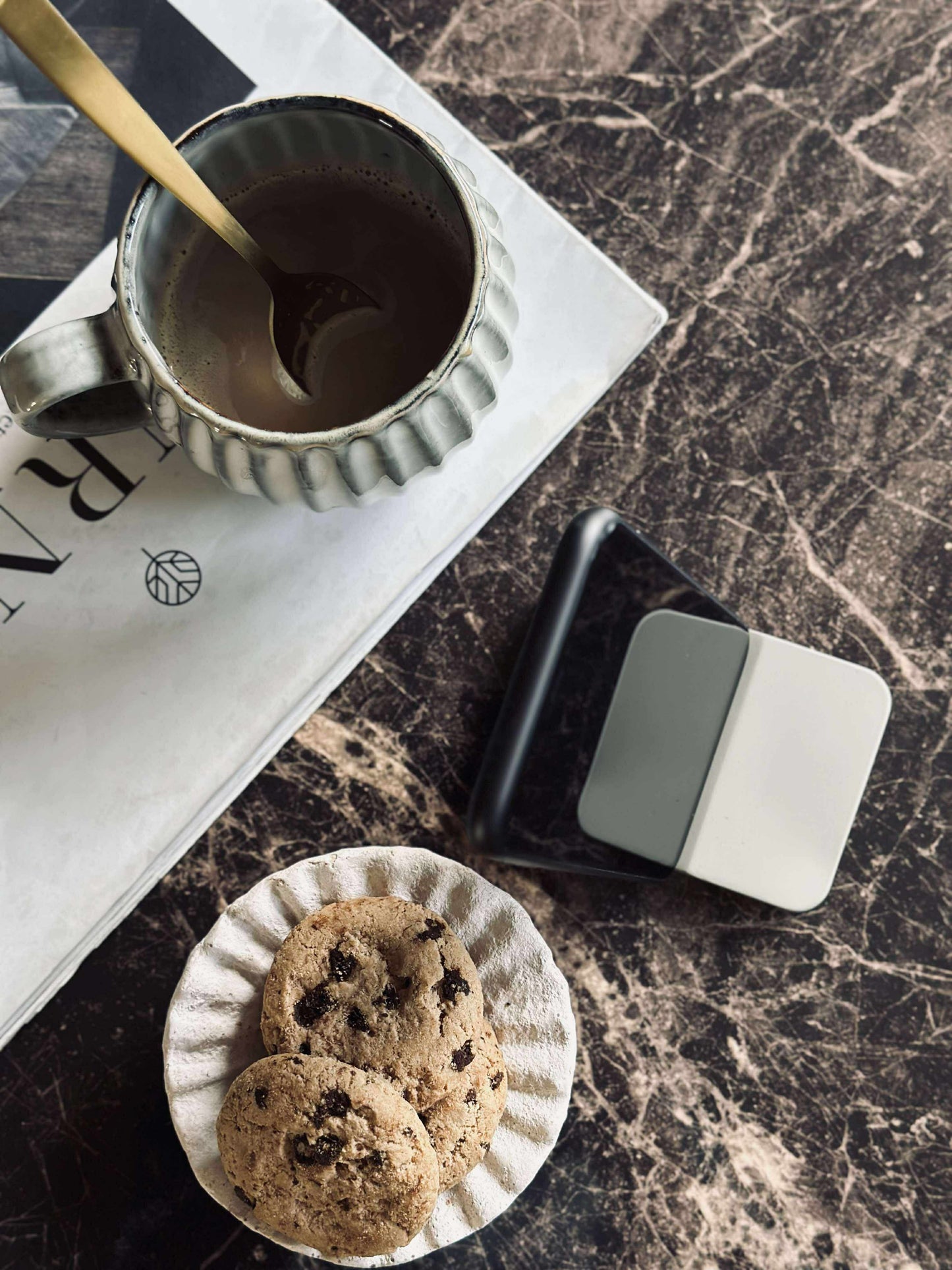 Mobiltelefon Holder - Kontor - Pebble grey