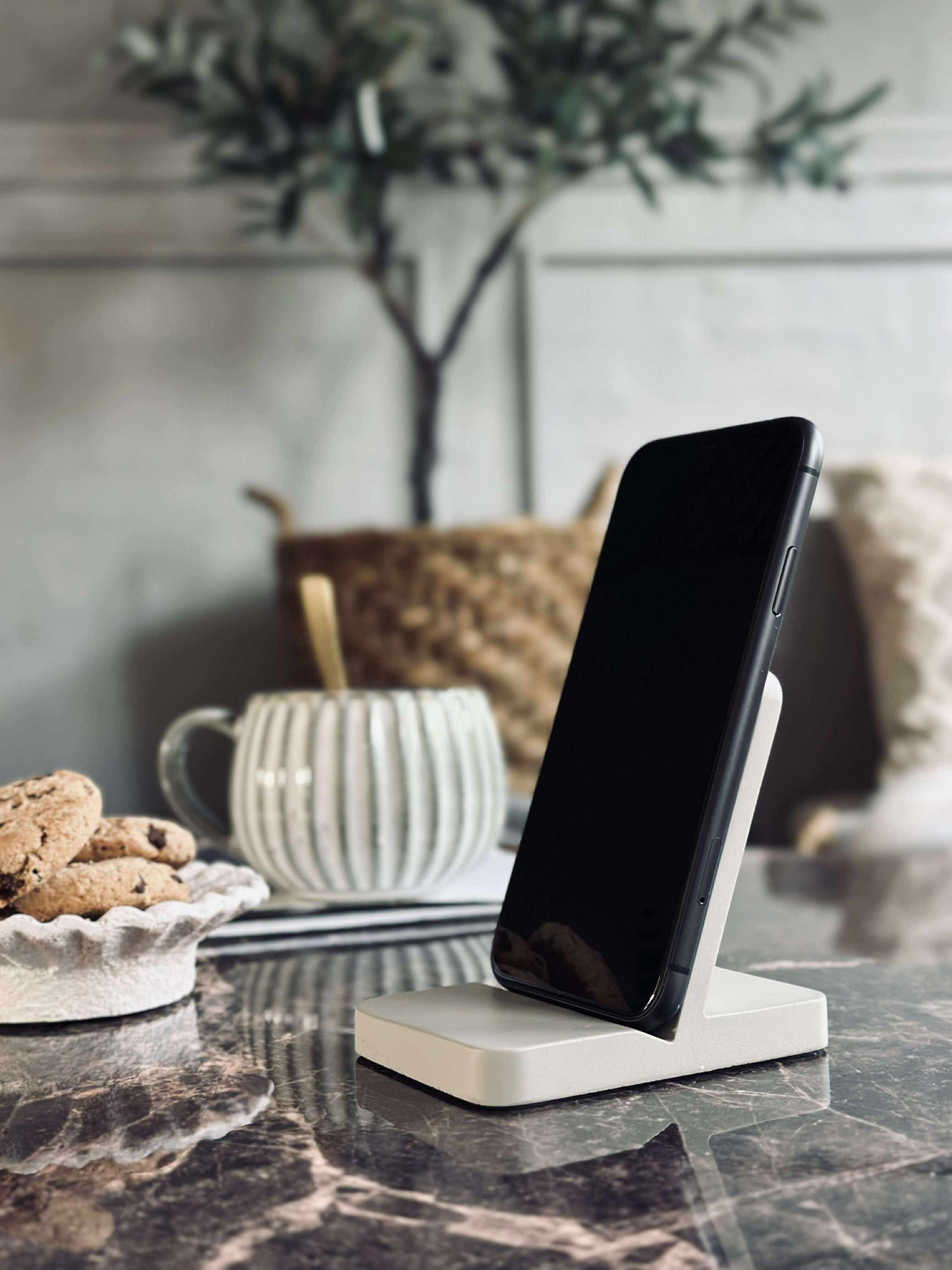Mobiltelefon Holder - Kontor - Pebble grey