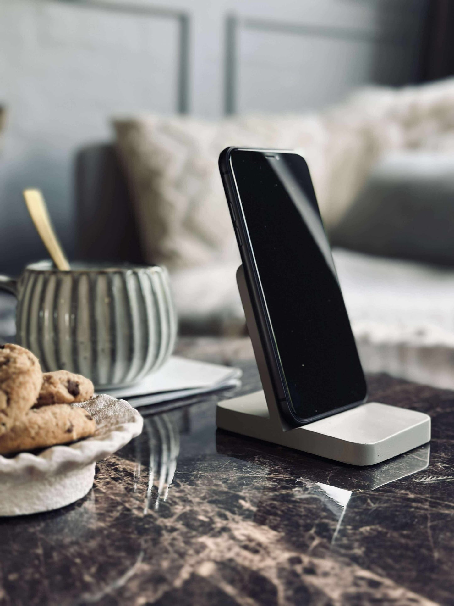 Mobiltelefon Holder - Kontor - Pebble grey
