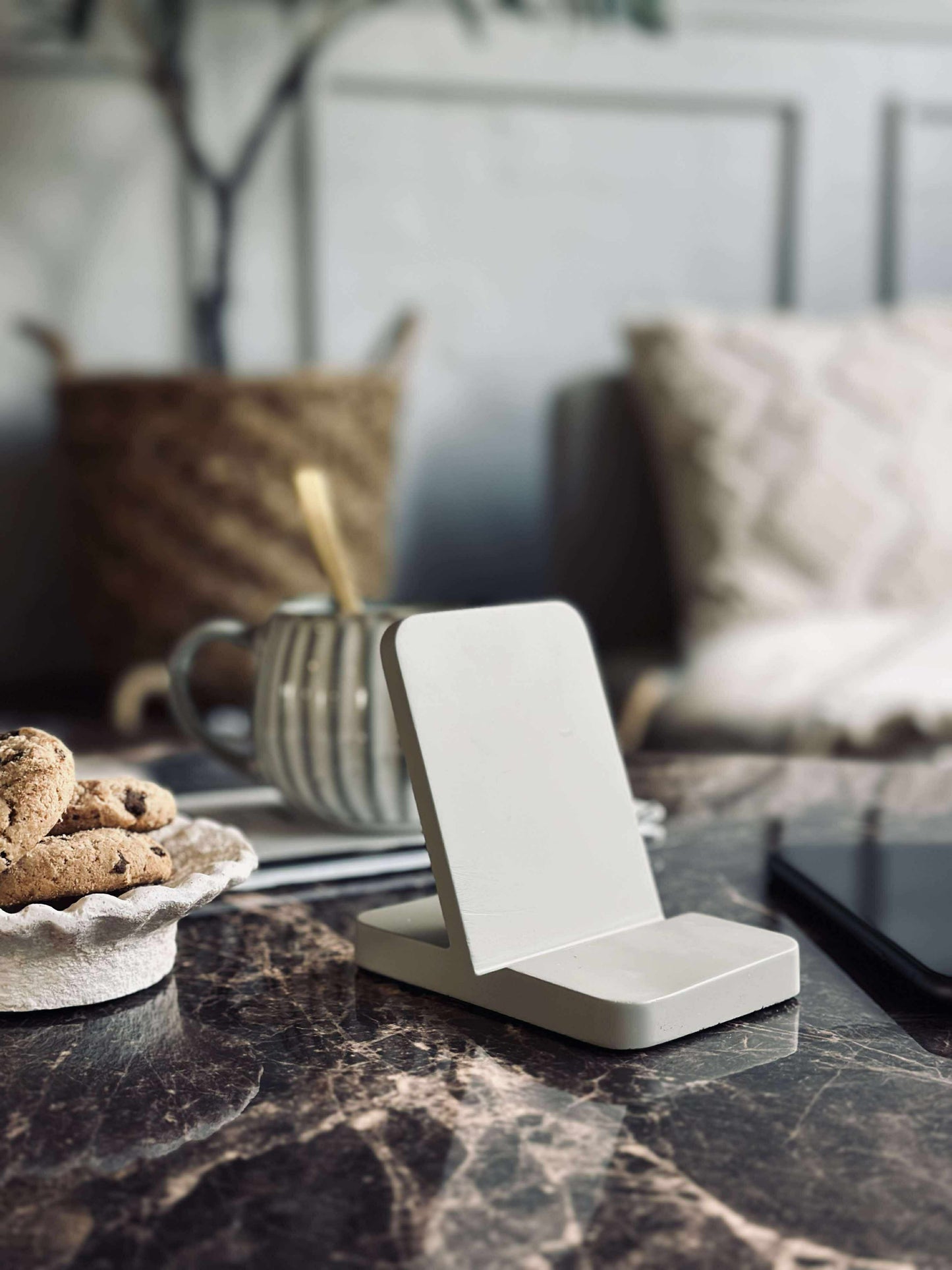 Mobiltelefon Holder - Kontor - Pebble grey