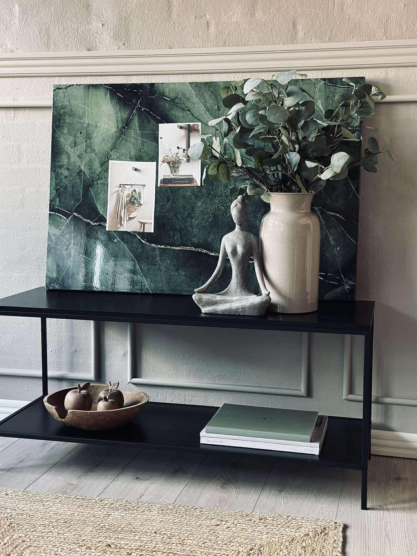 Tavle magnetisk 60x90 - Mormor grøn