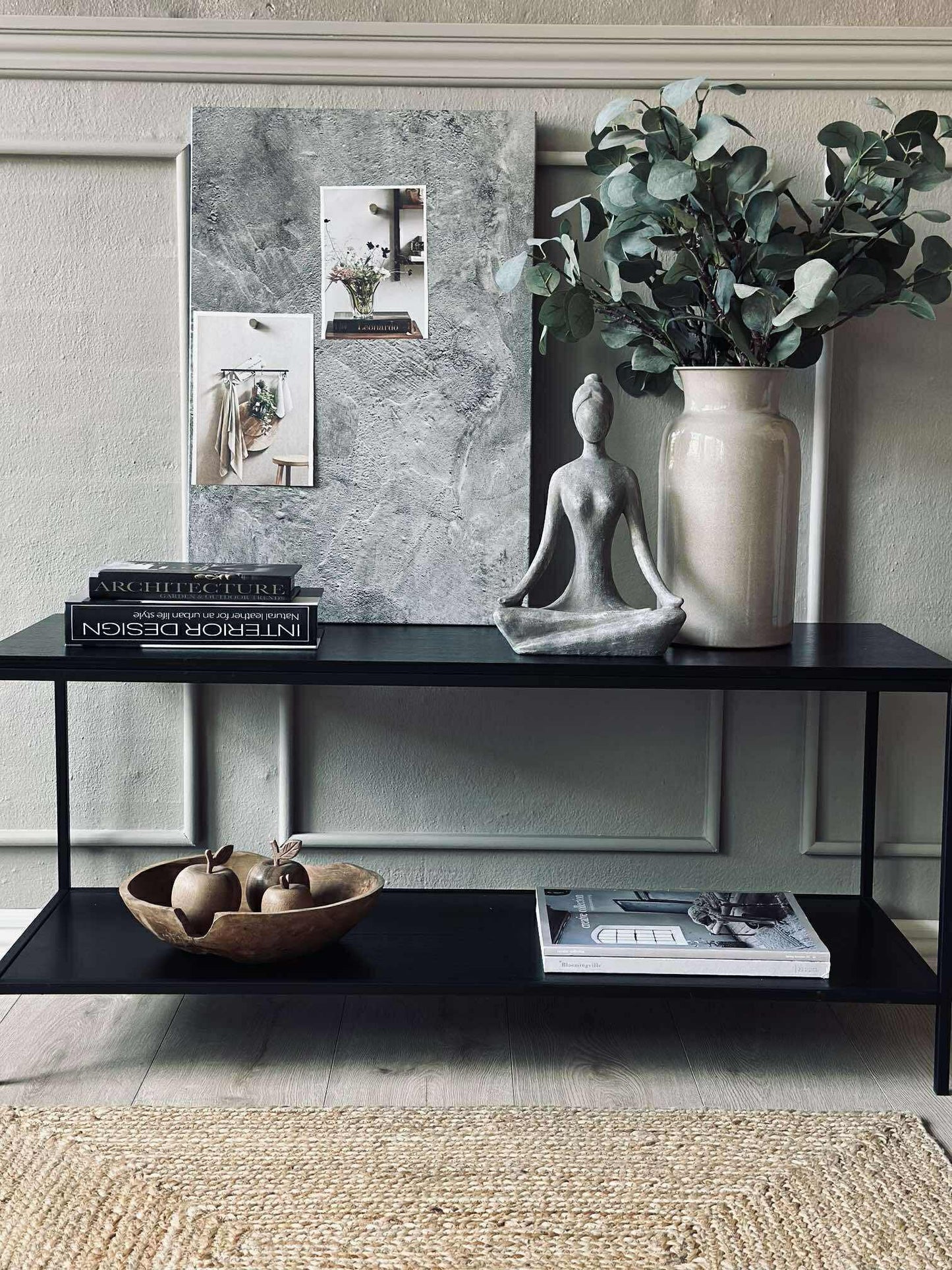 Tavle magnetisk 40x60 - Beton look