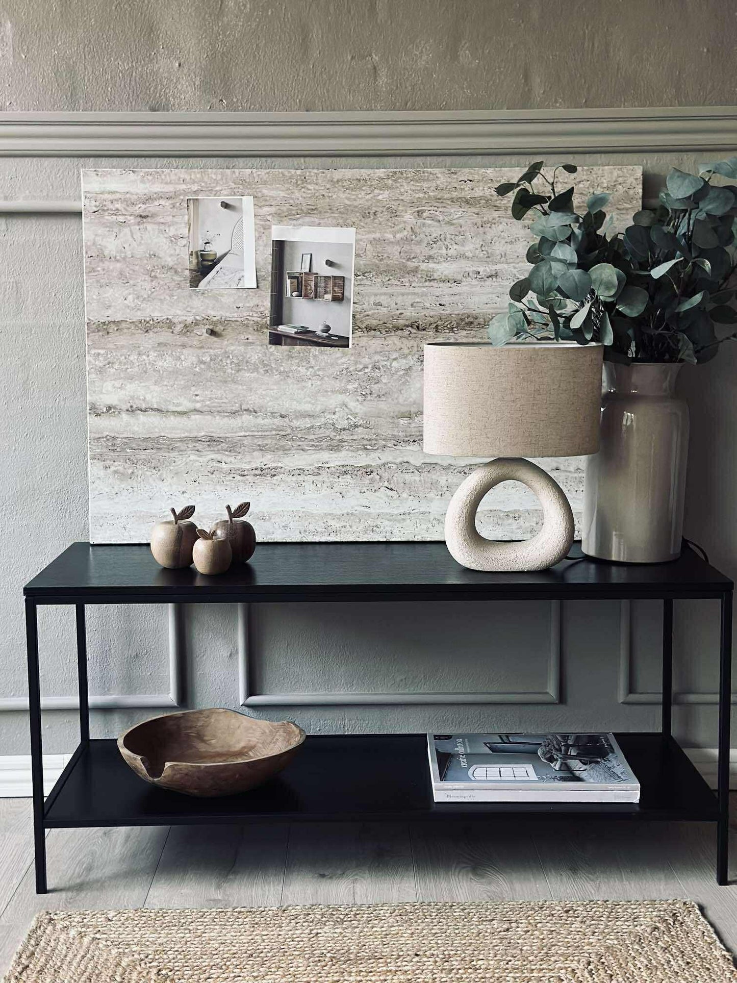 Tavle magnetisk 60x90 - Travertin