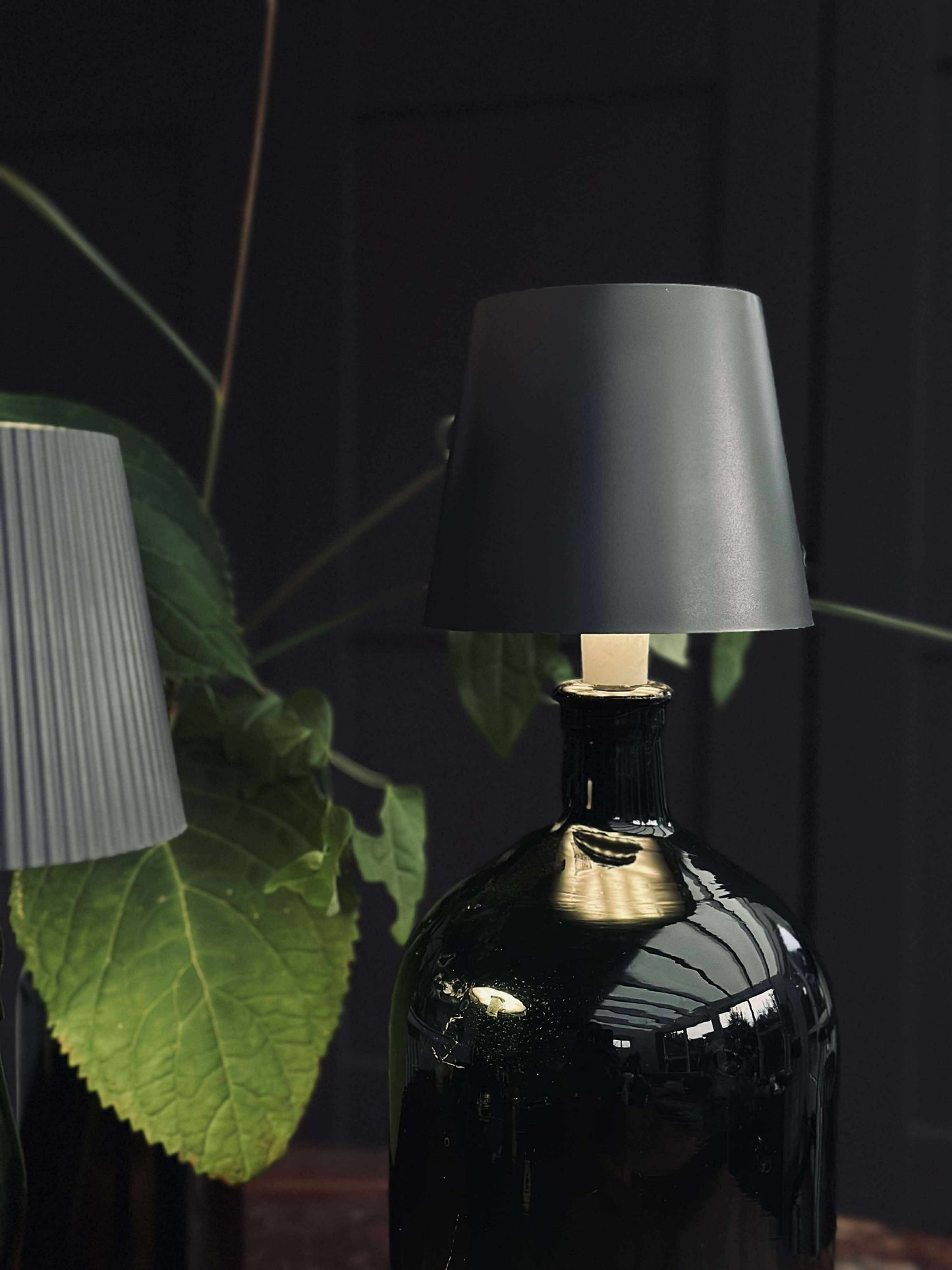 LED lampe til vinflaske - Grå MIX
