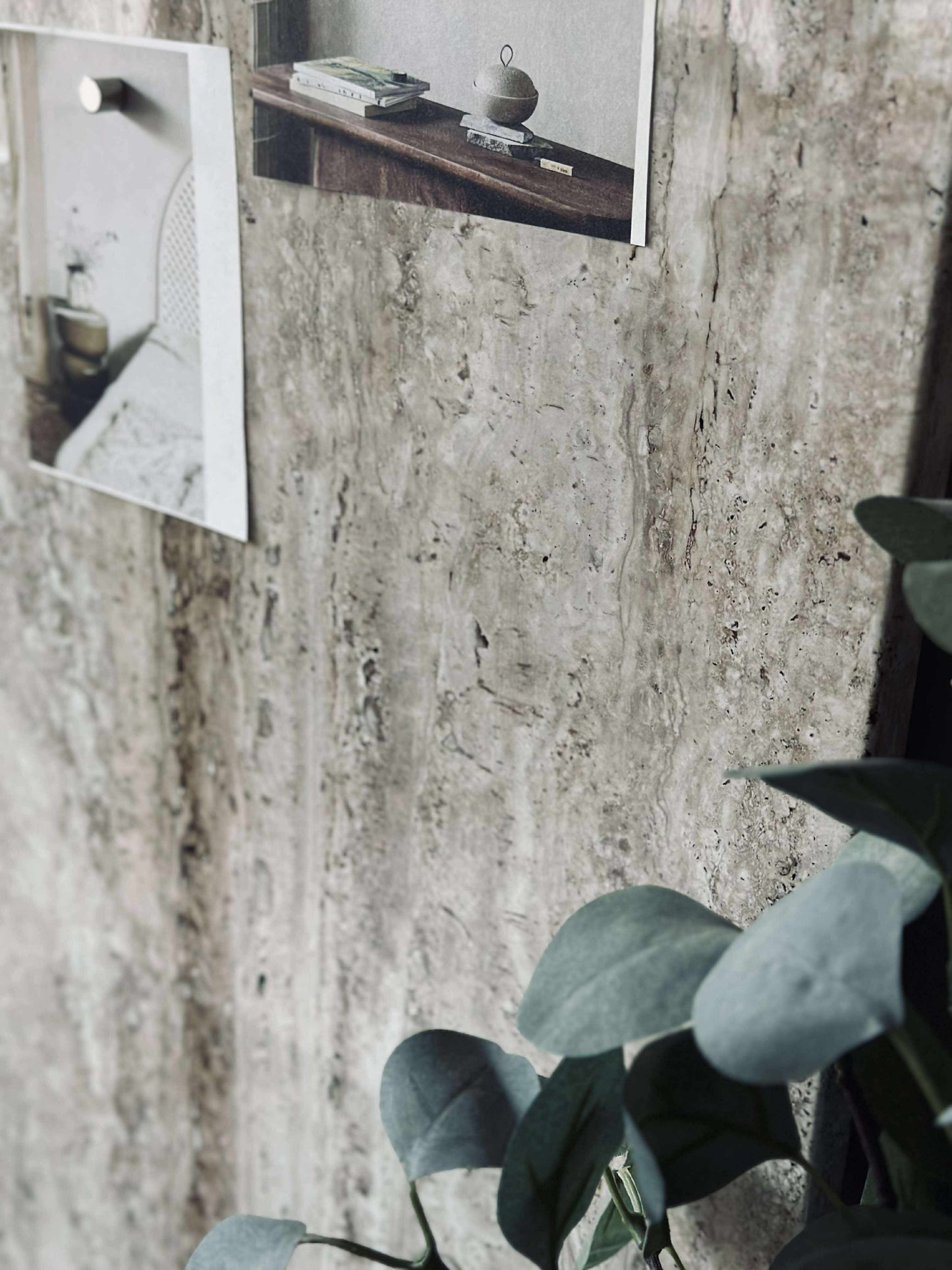 Tavle magnetisk 60x90 - Travertin
