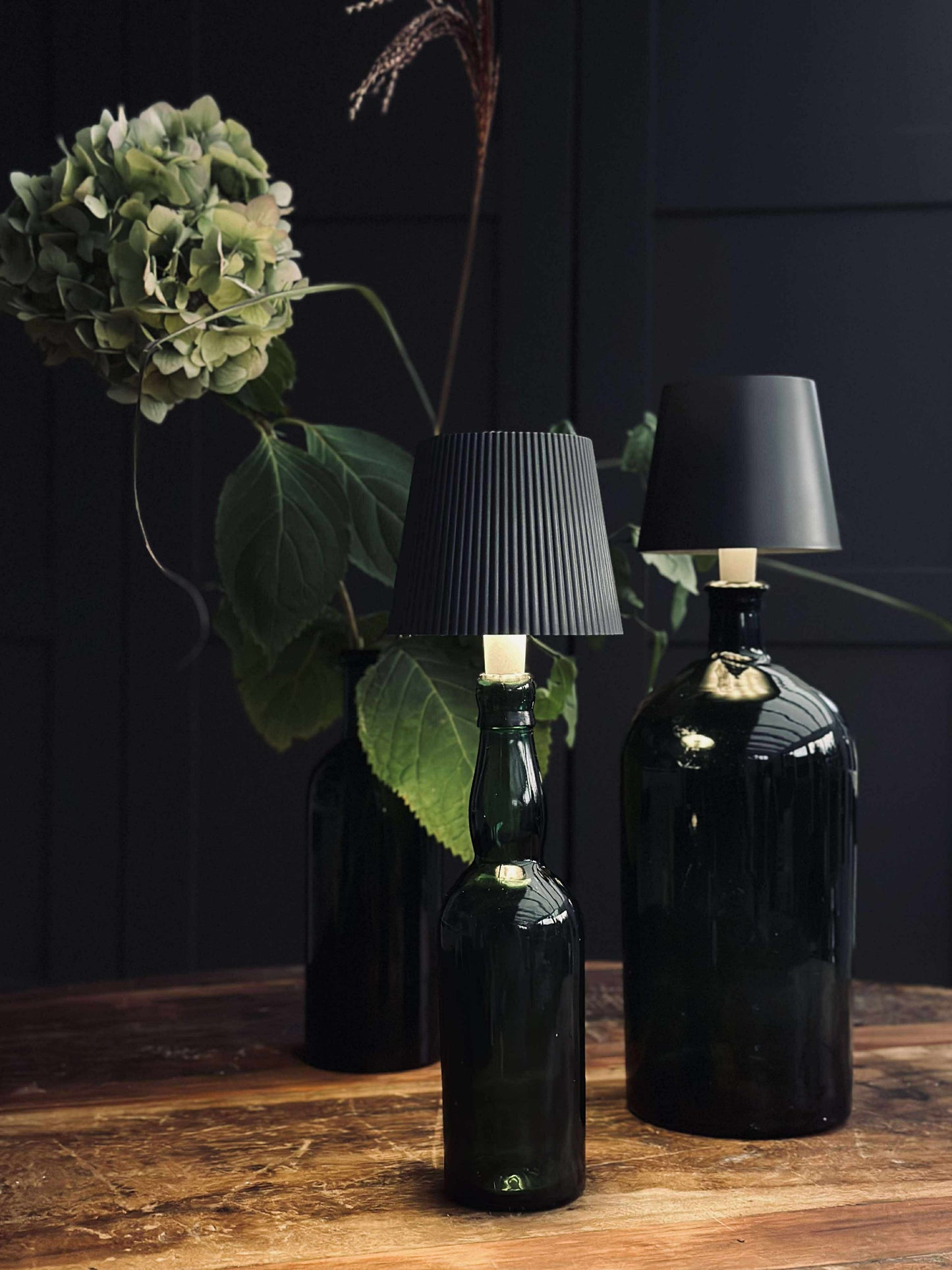 LED lampe til vinflaske - Grå MIX