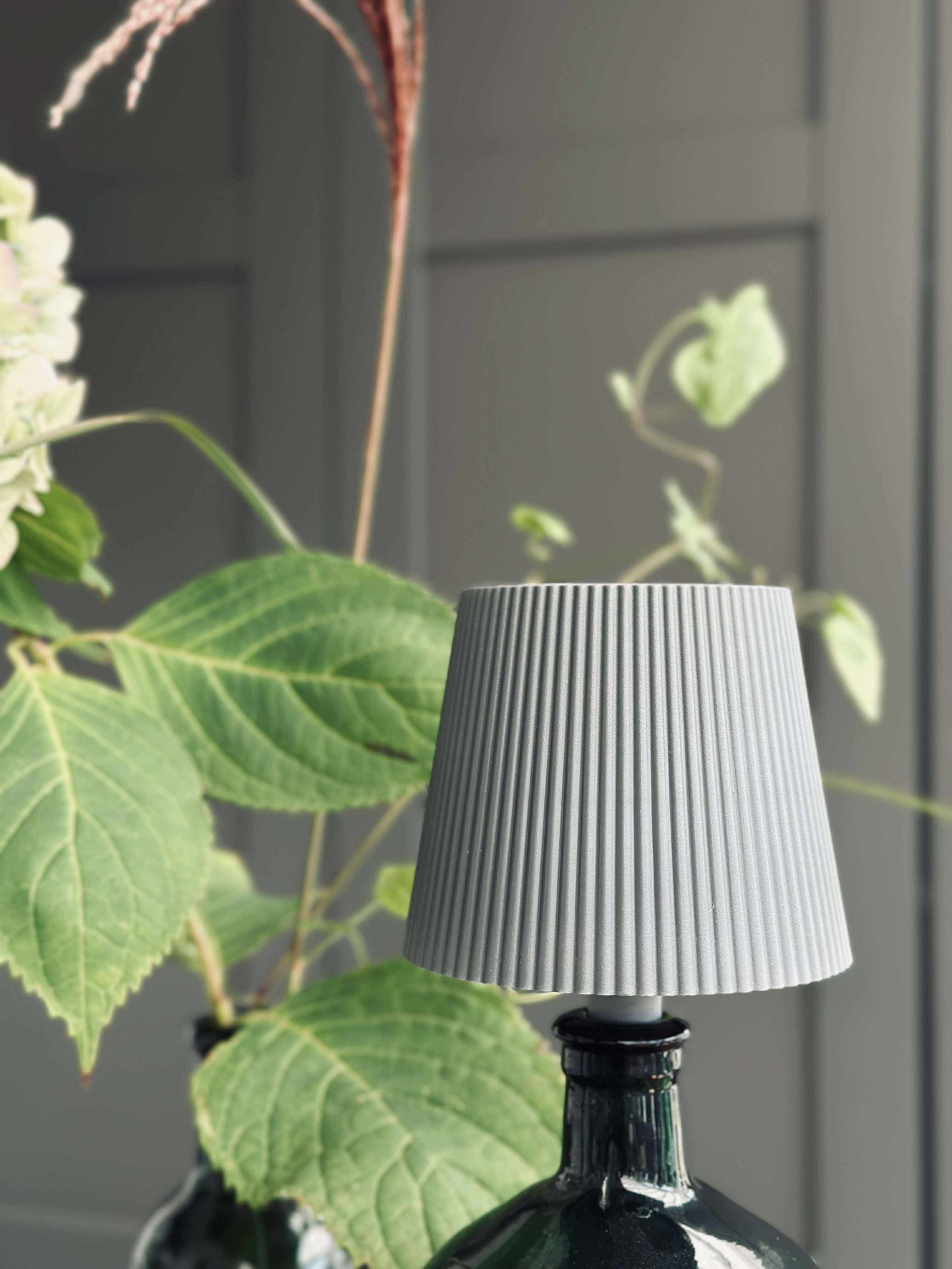 LED lampe til vinflaske - Grå MIX