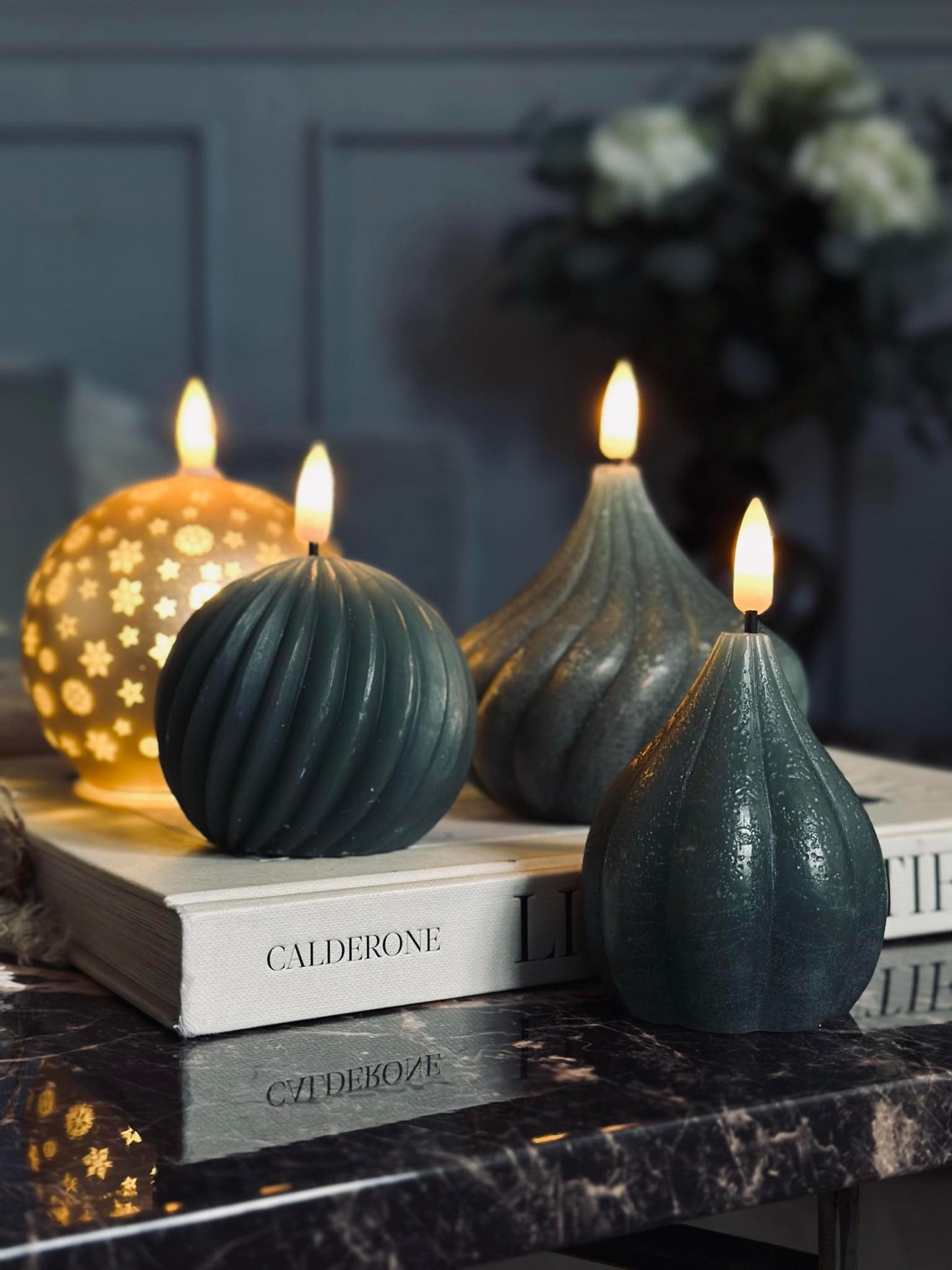LED Onion lys - flere farver