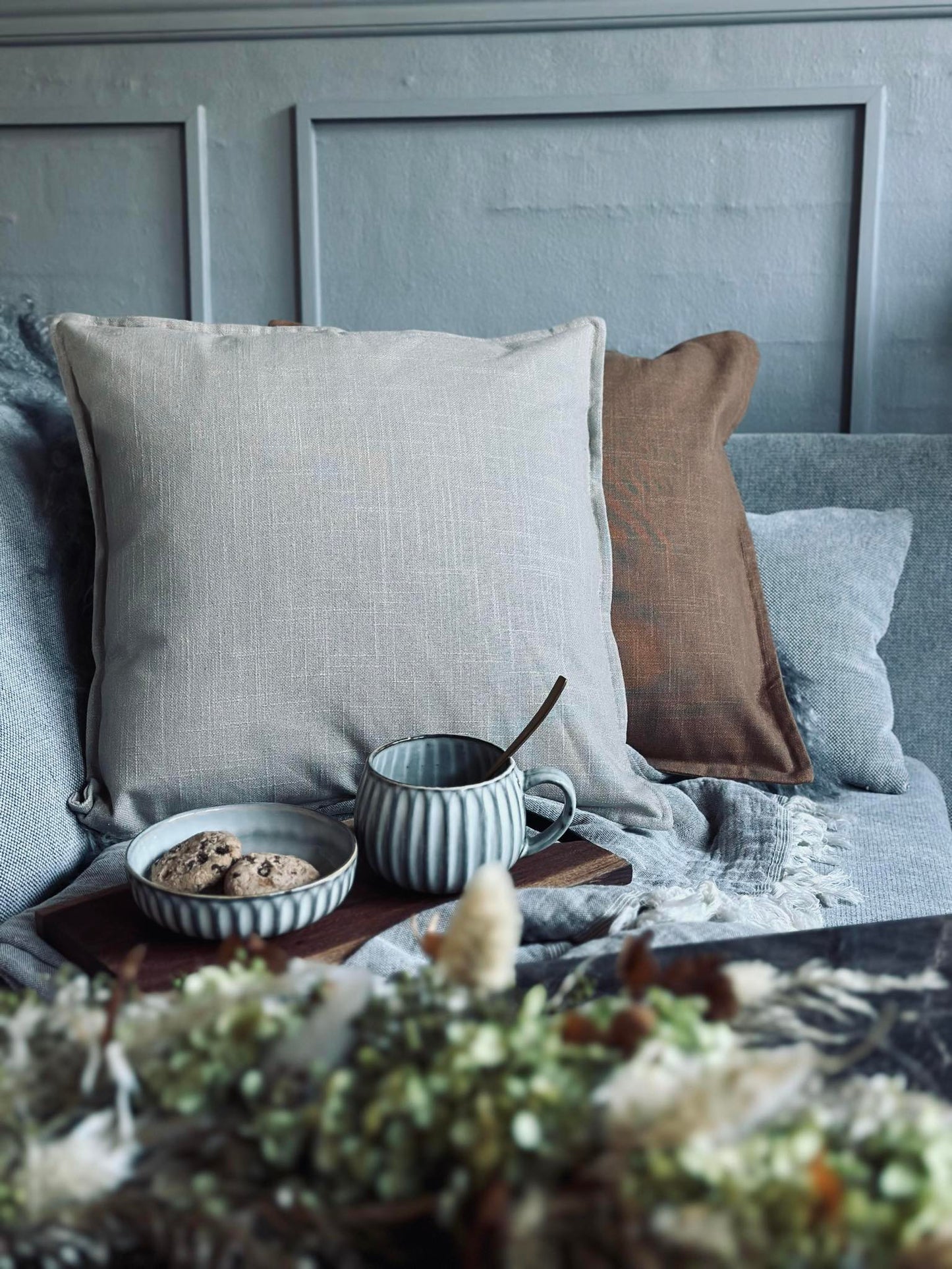 Pudestykke 45x45 - Beige