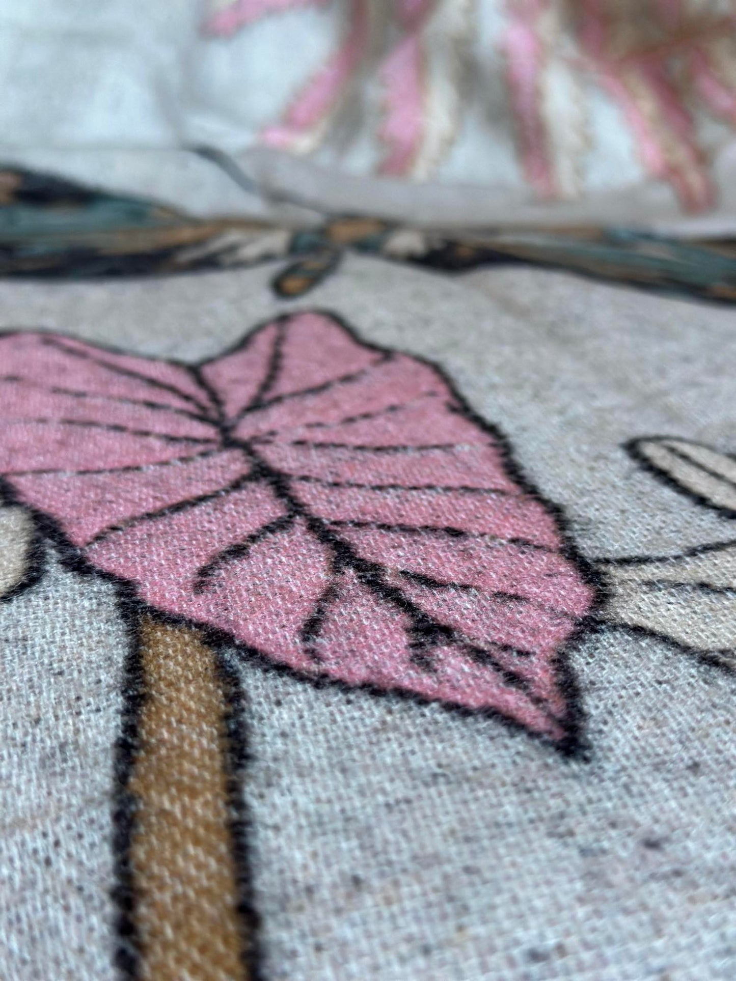 Plaid - Mushroom brun / natur