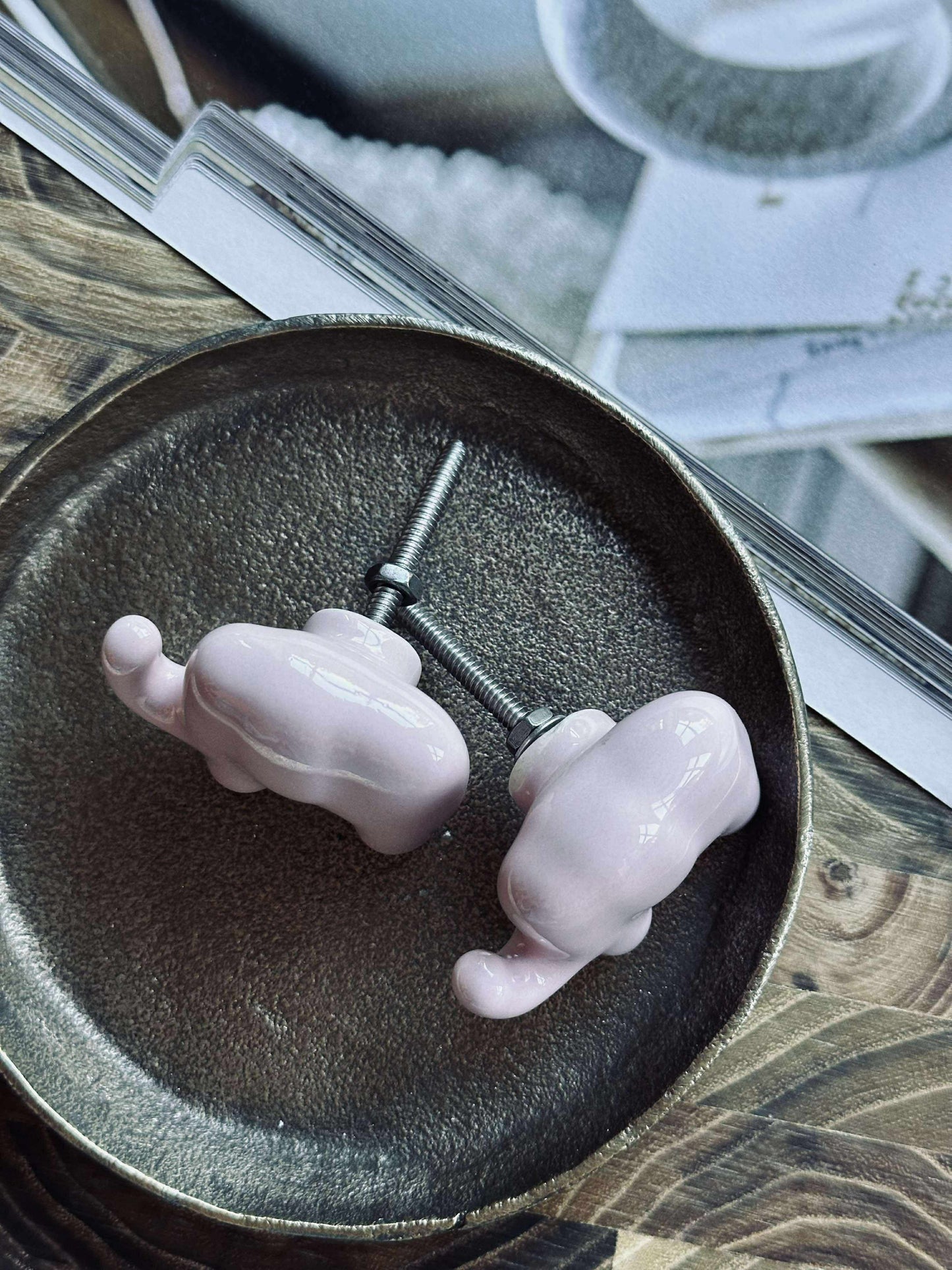 Greb elefant rosa - 2 stk.