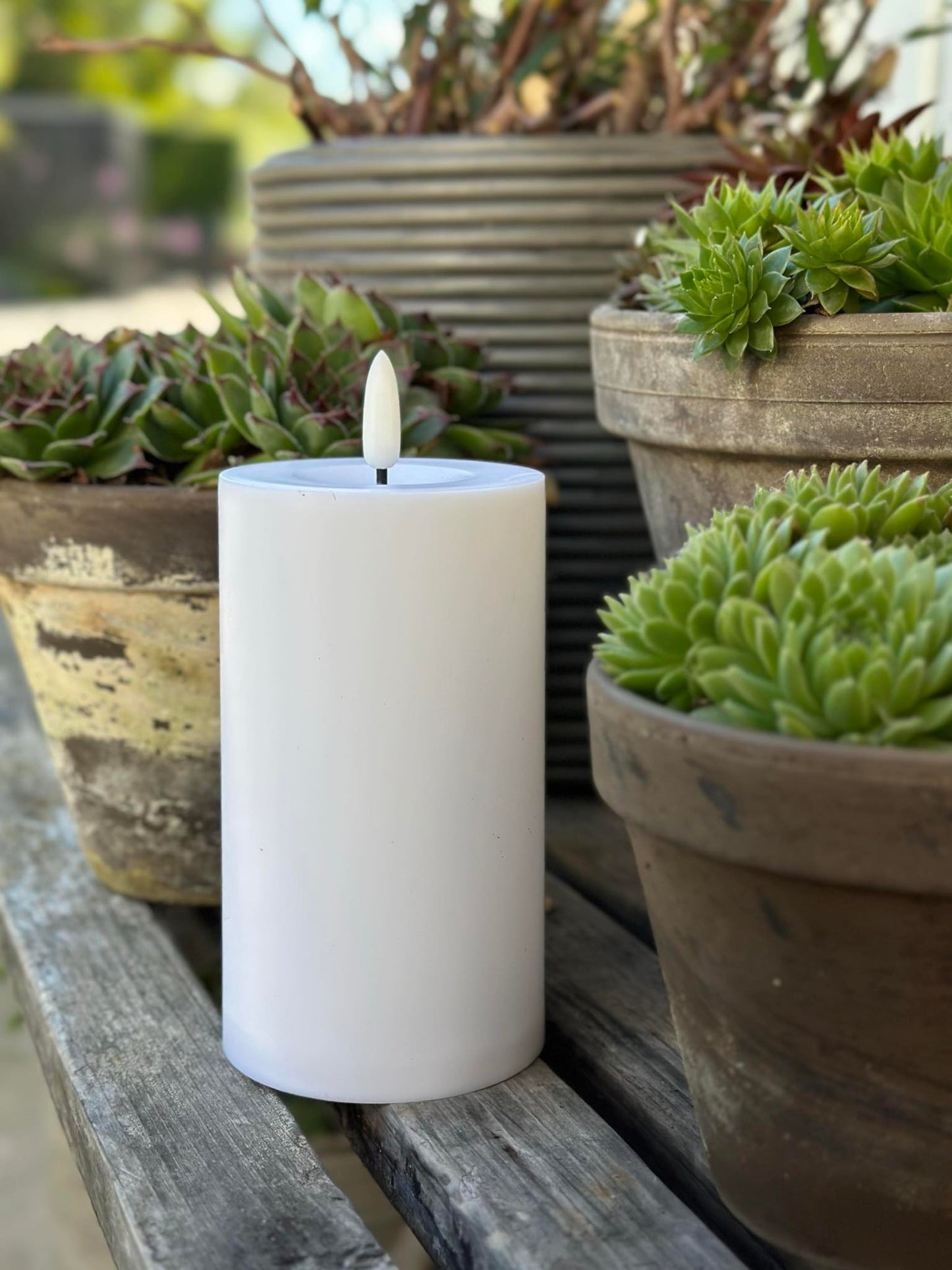 LED Udendørs Bloklys - 12,5 cm