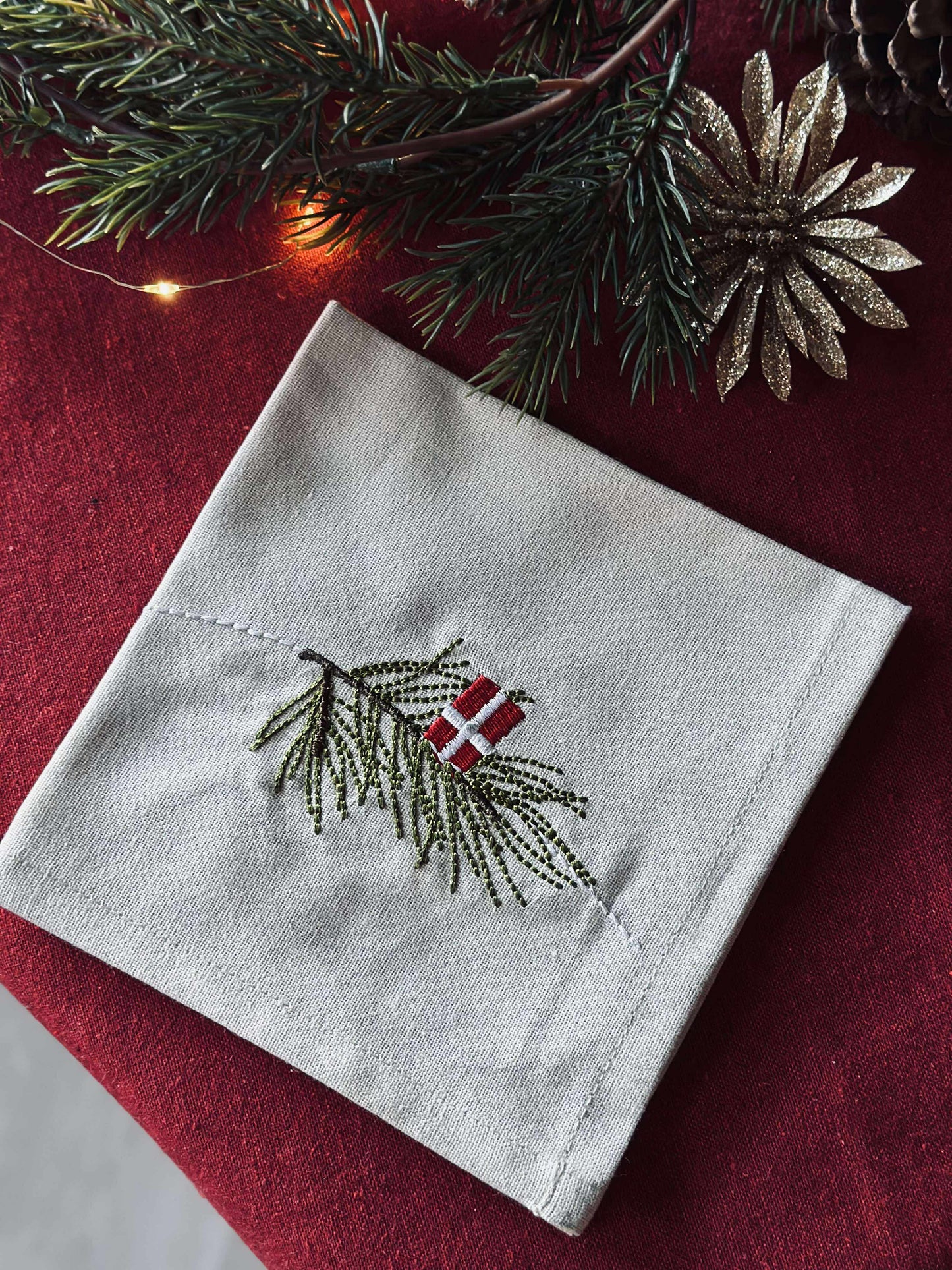 Mundserviet JUL 30x30 - 1 stk
