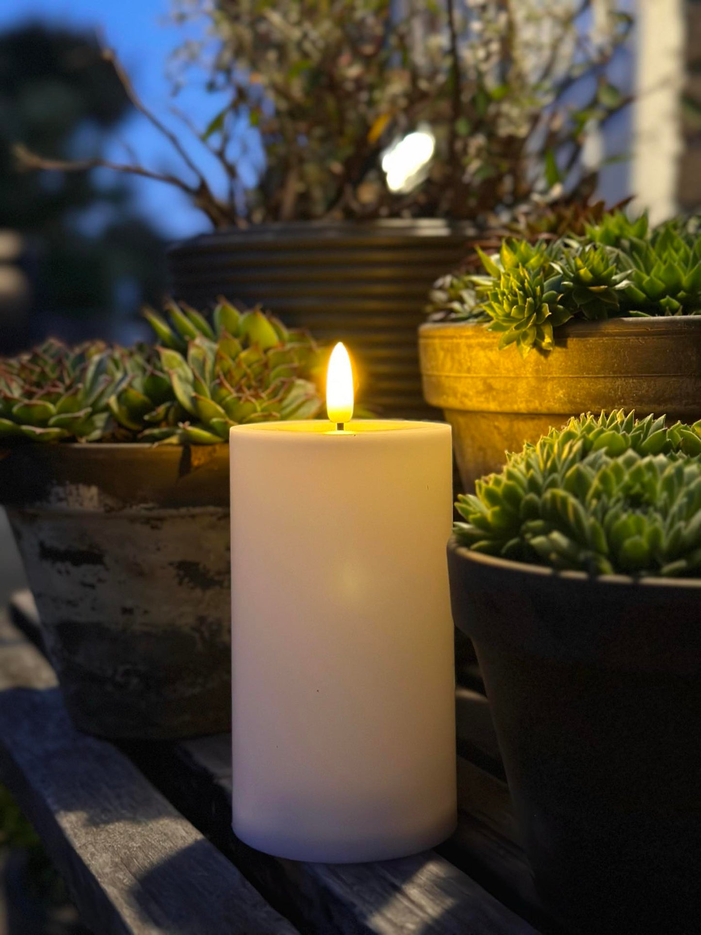 LED Udendørs Bloklys - 12,5 cm