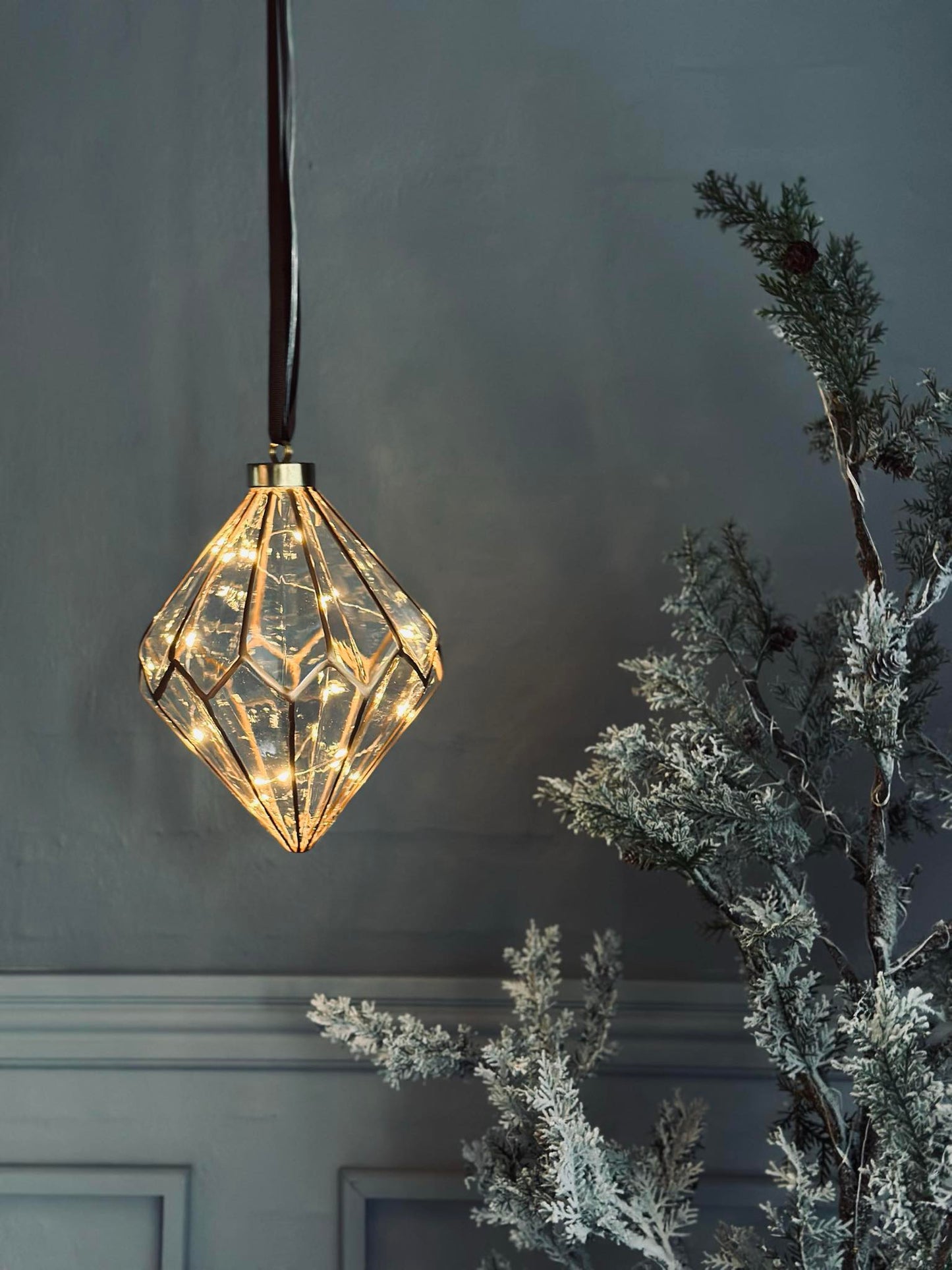 Lys med ophæng - Diamond
