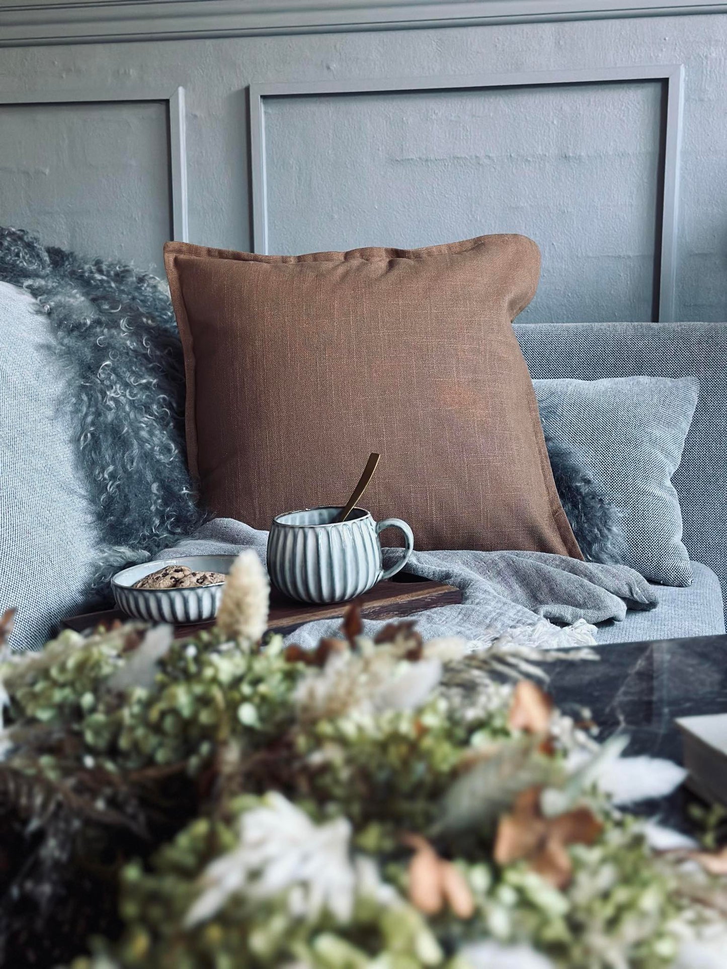 Pudestykke 45x45 - Sennep