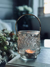 Lysestage lanterne - Brown