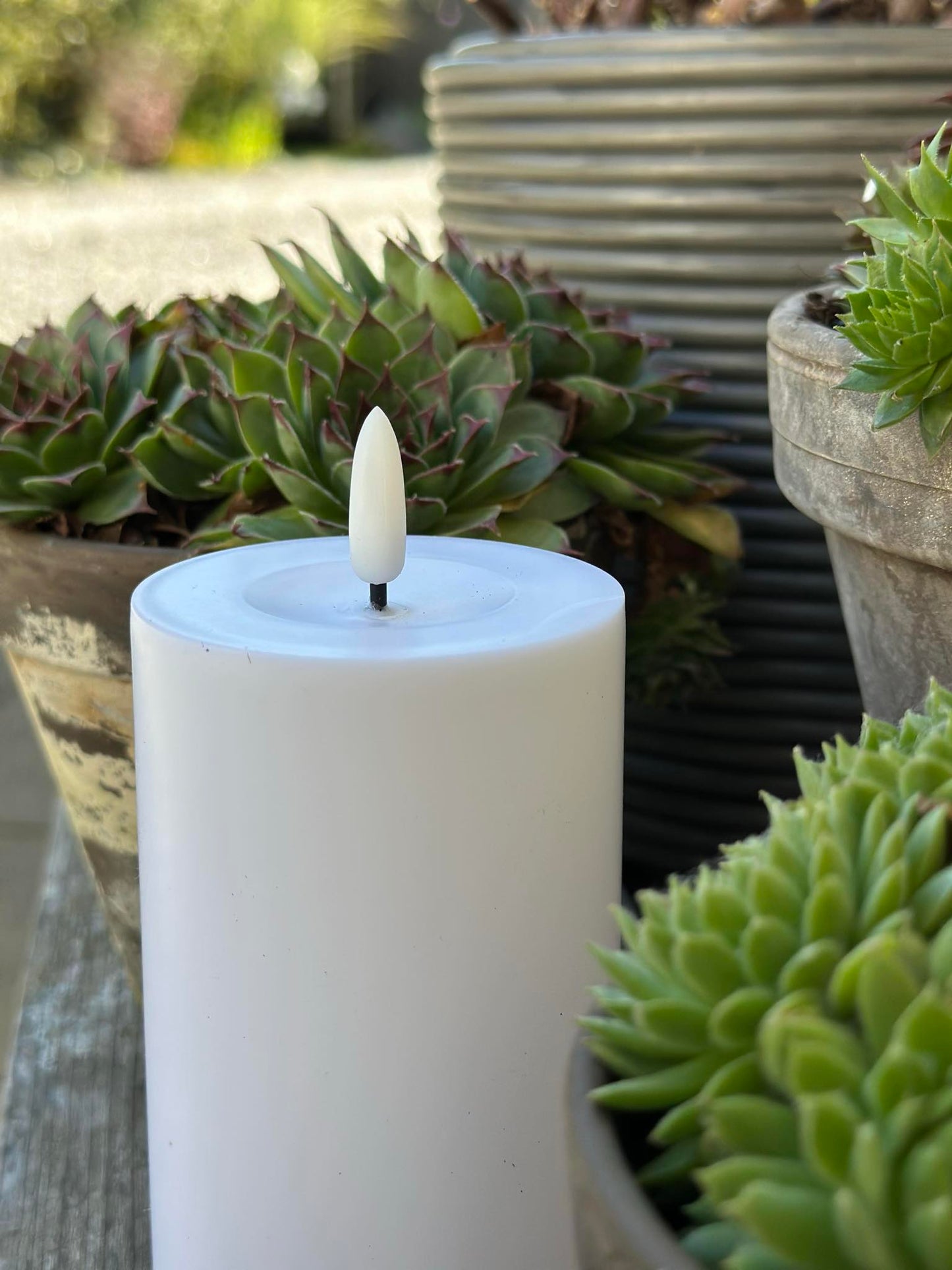 LED Udendørs Bloklys - 12,5 cm