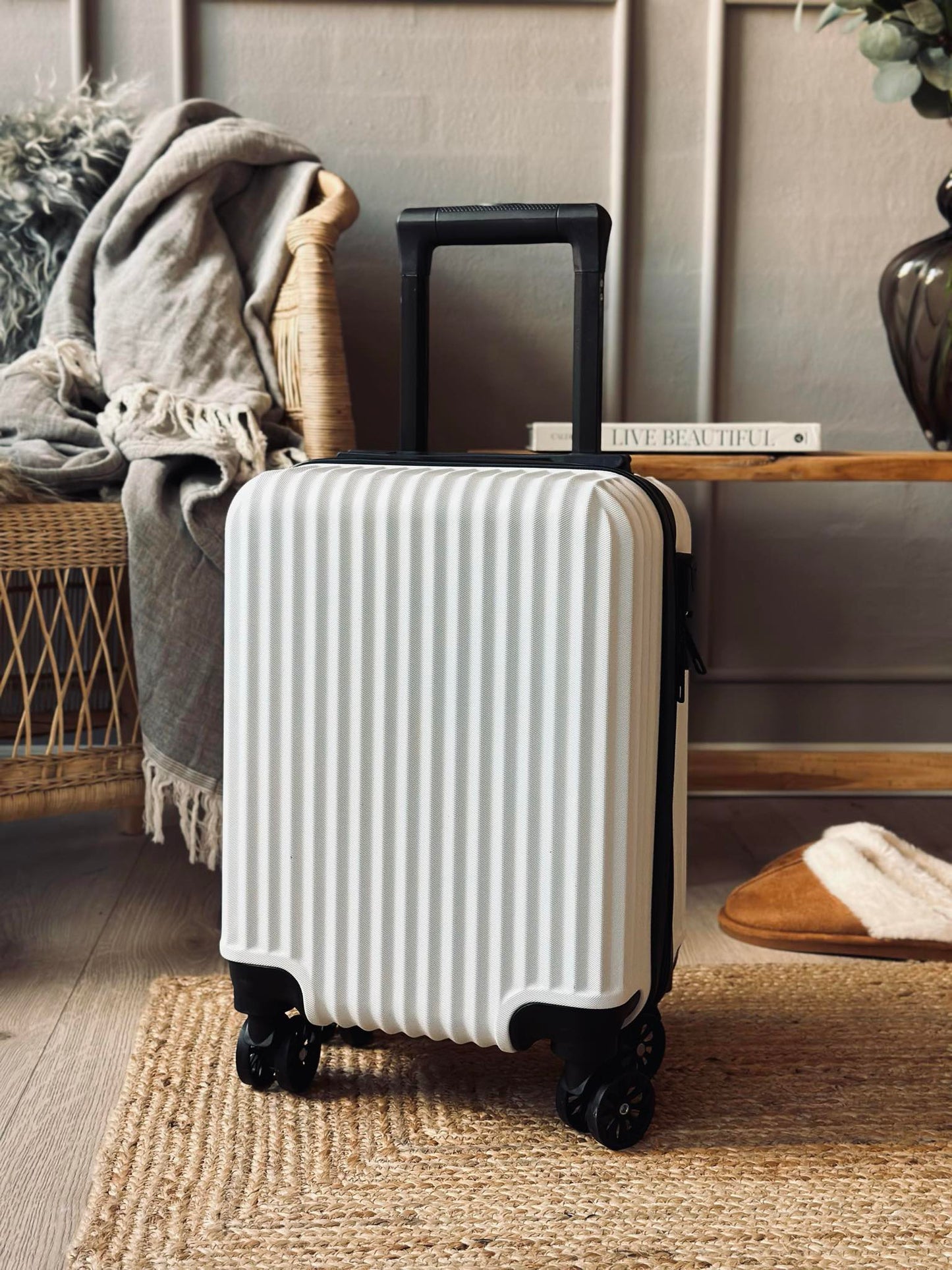 Kuffert Trolley - White
