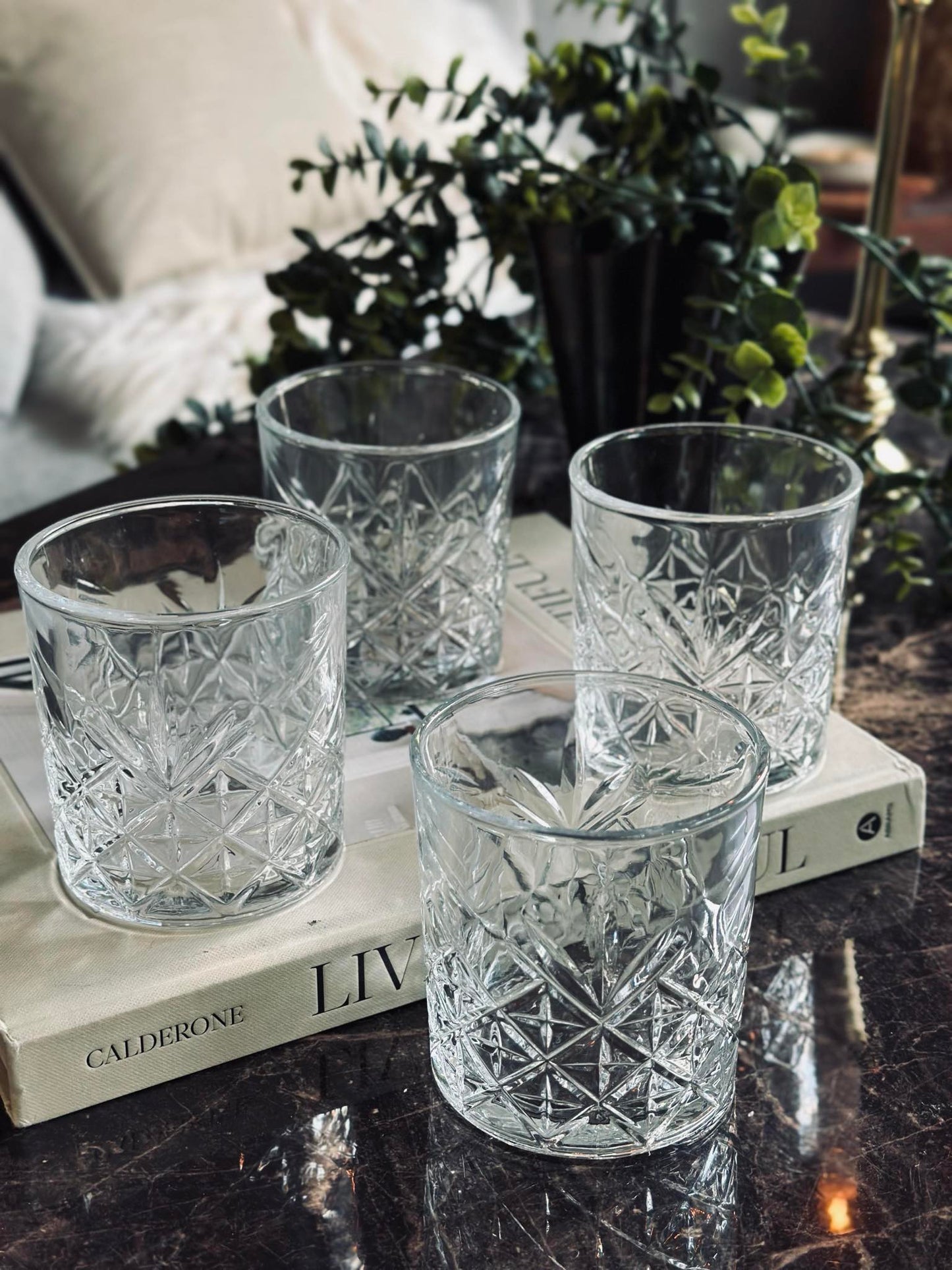 Whisky glas / vandglas - 4 stk