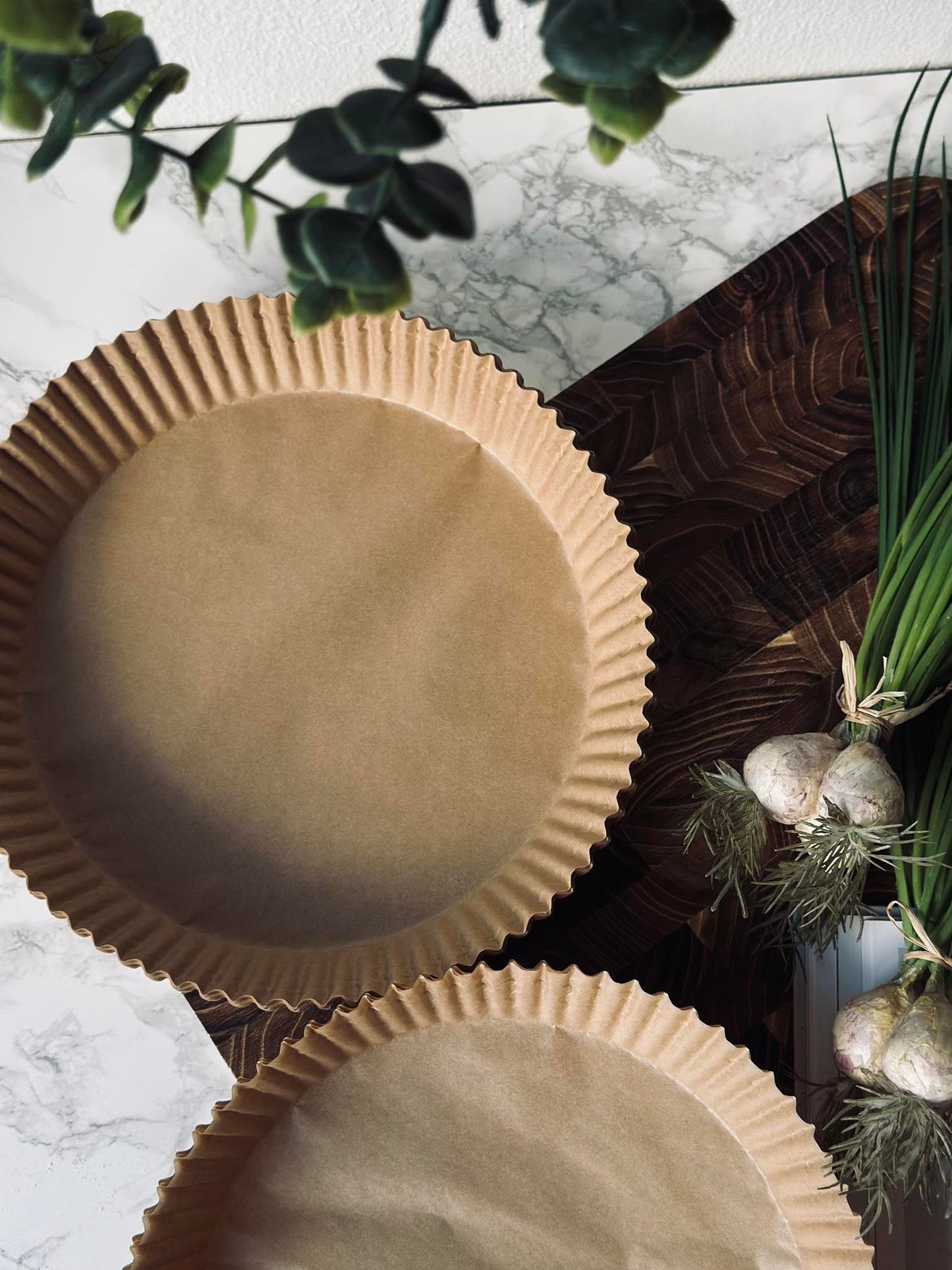 Airfryer Papirforme, Rund - 50 stk.