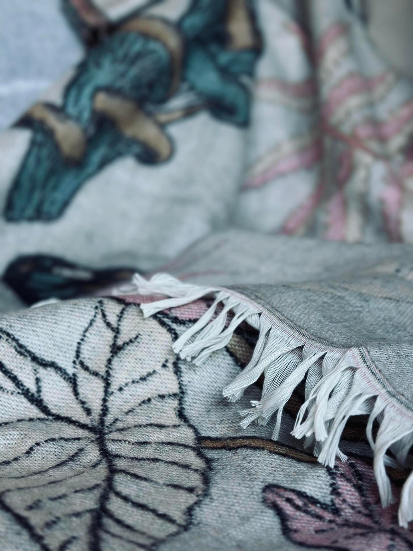 Plaid - Mushroom brun / natur
