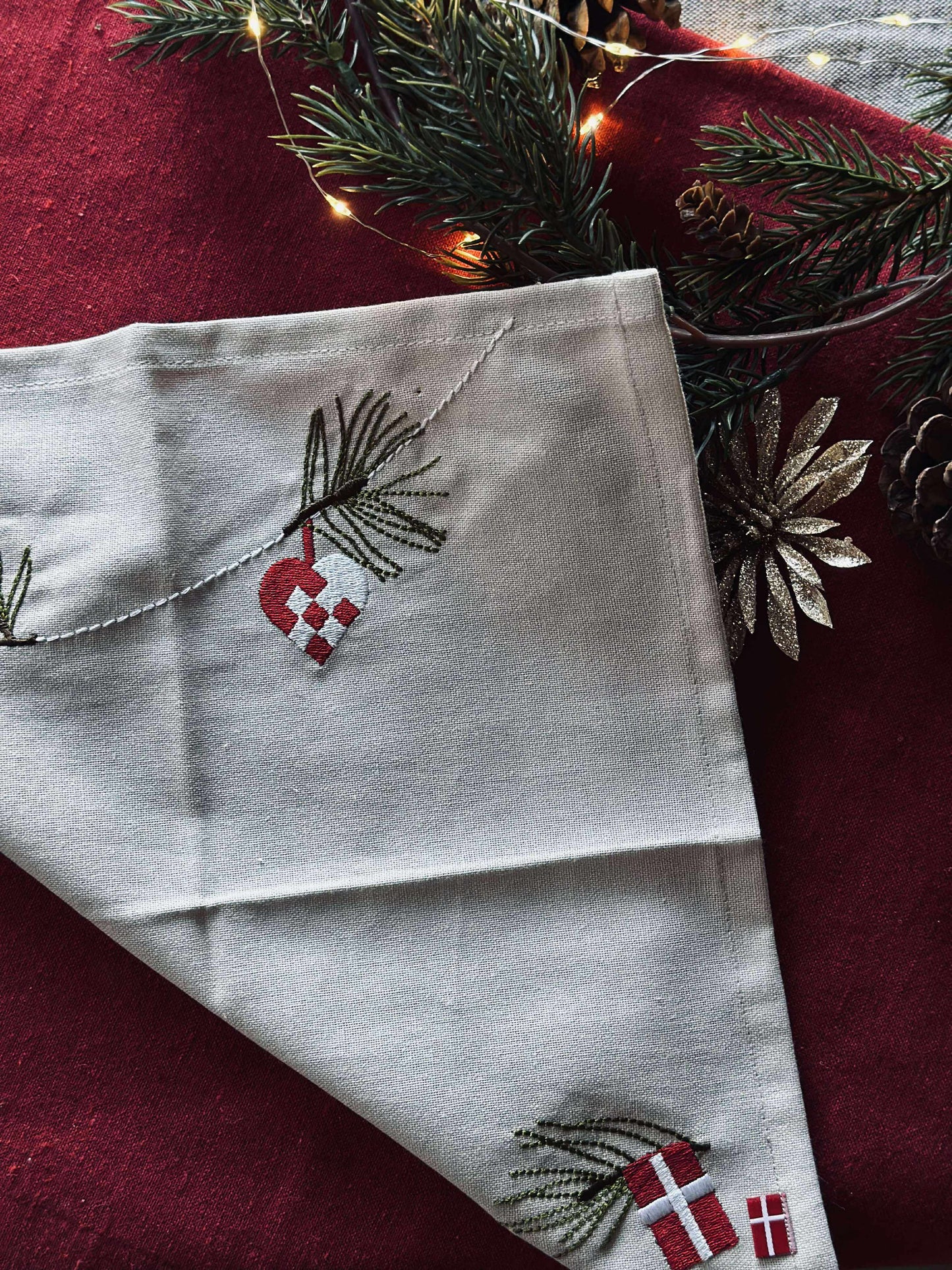 Mundserviet JUL 30x30 - 1 stk