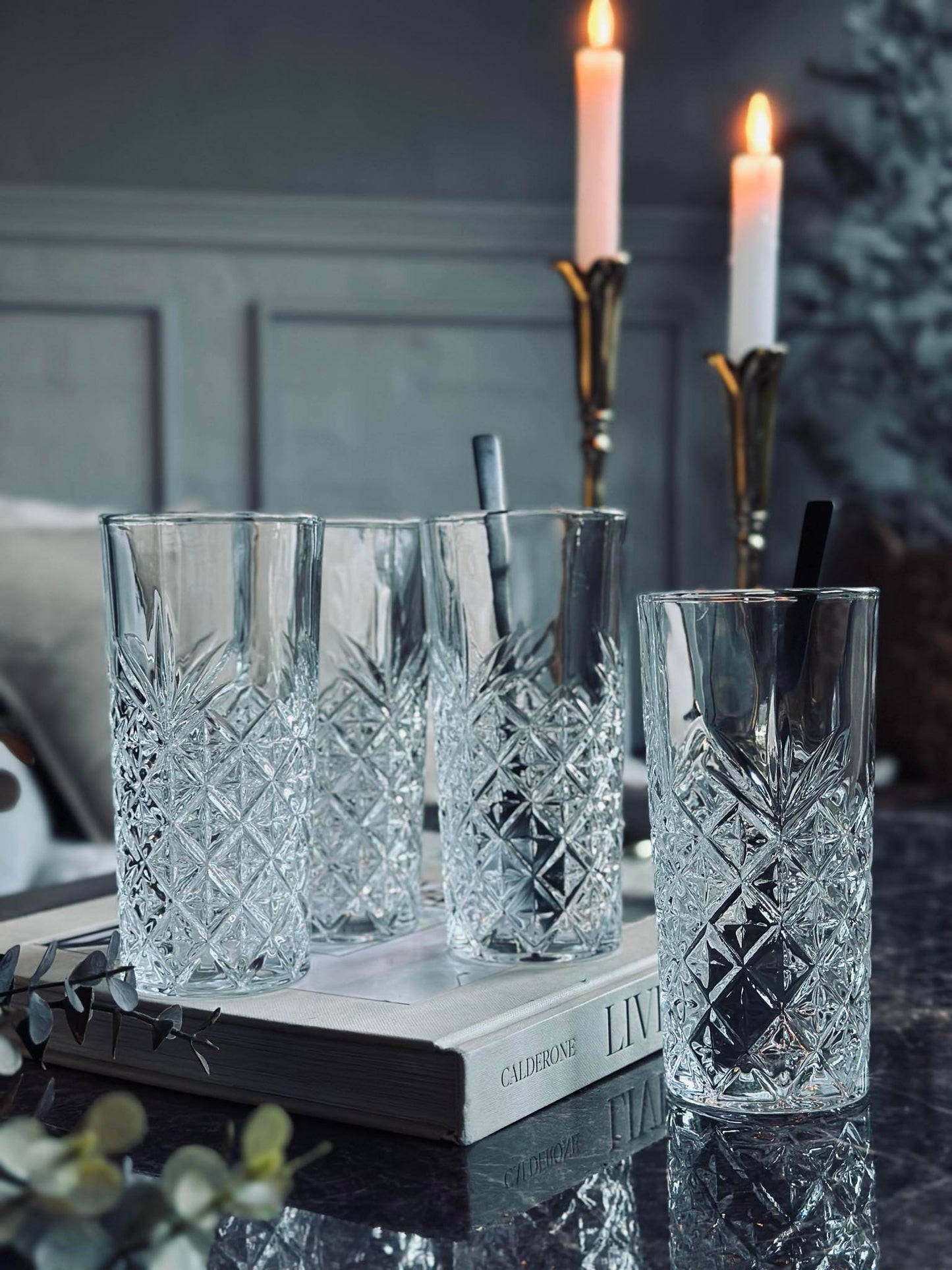 Drikkeglas - 4stk / Long drink
