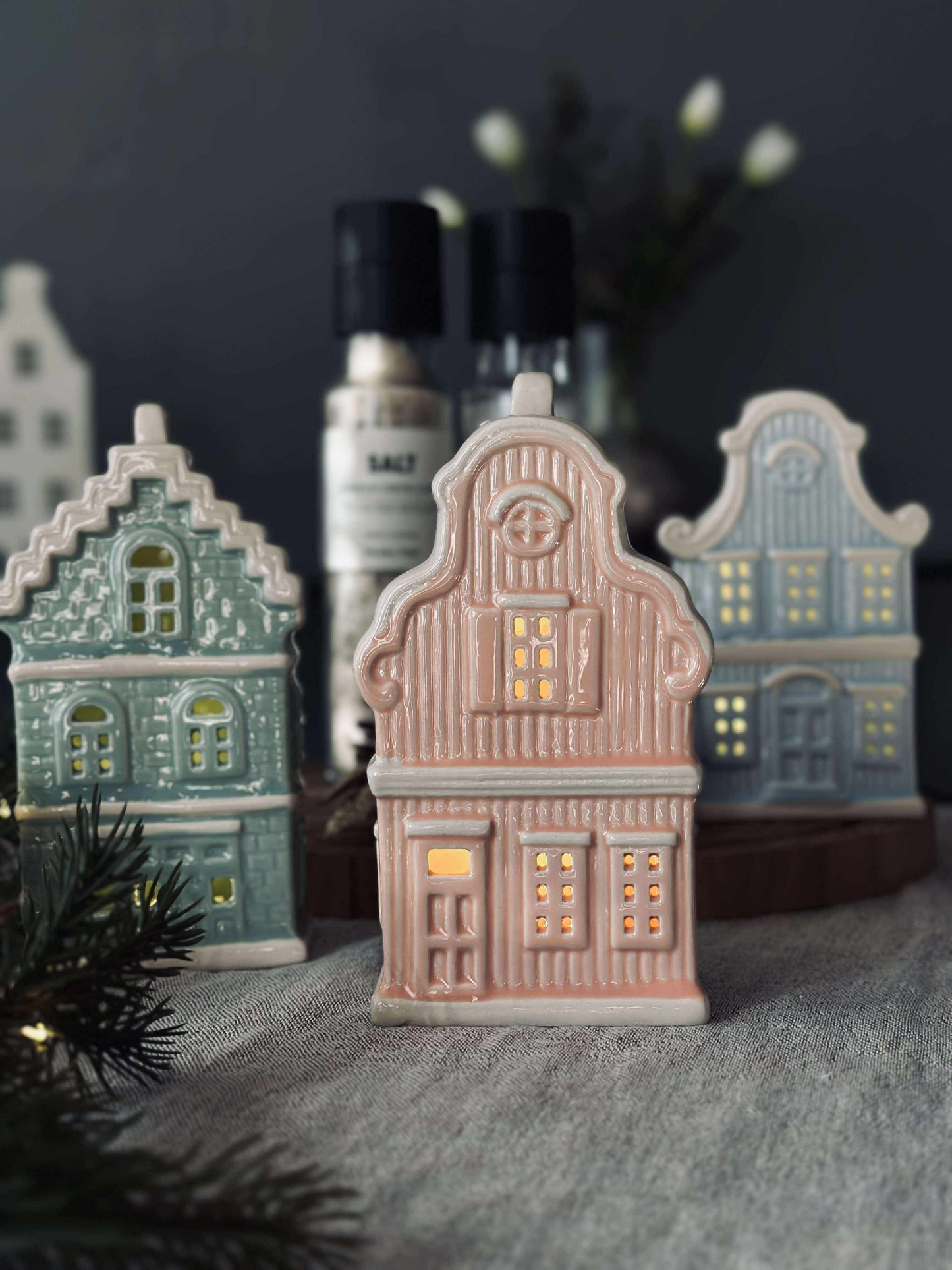 Lyshus med led  - Pastel Color MIX