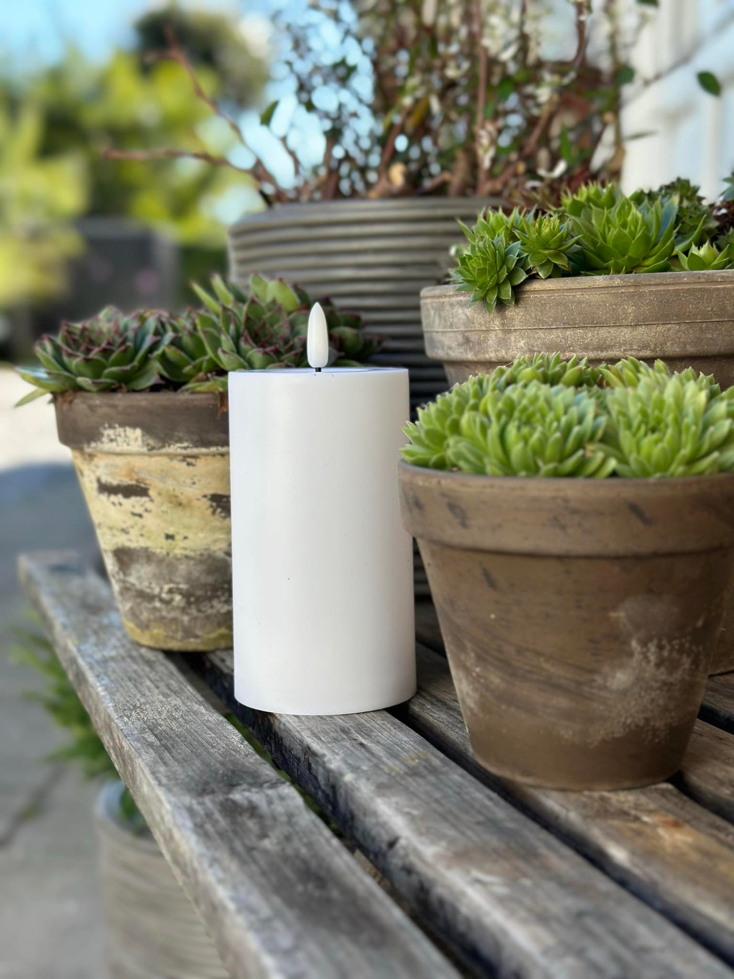 LED Udendørs Bloklys - 12,5 cm