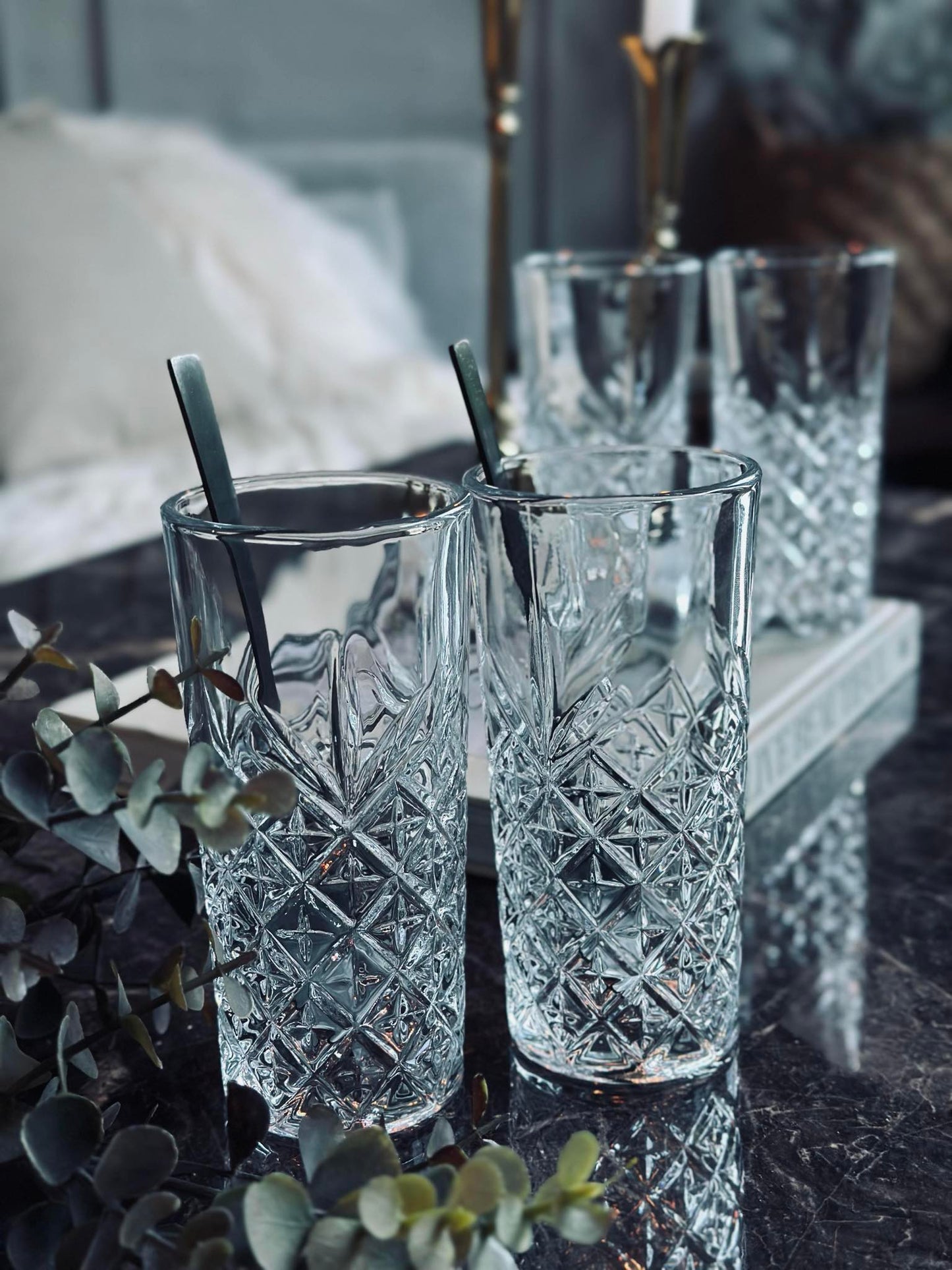 Drikkeglas - 4stk / Long drink