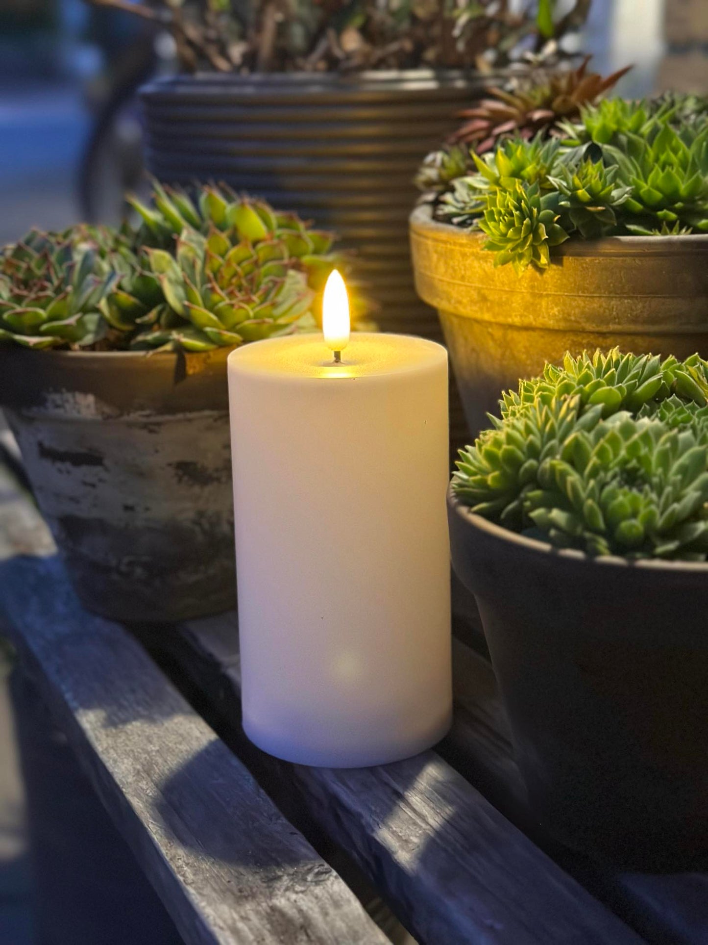 LED Udendørs Bloklys - 12,5 cm