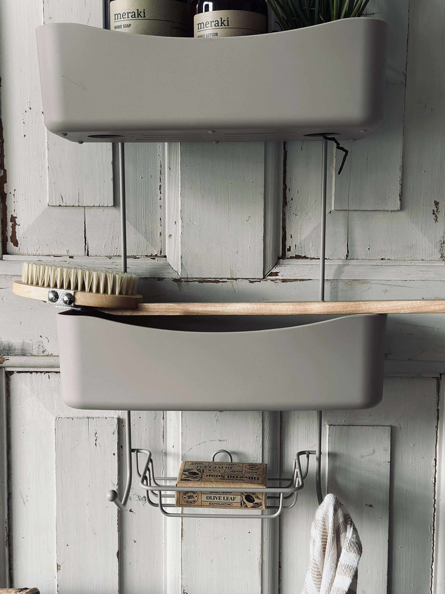 Badeværelses opbevaring - Beige