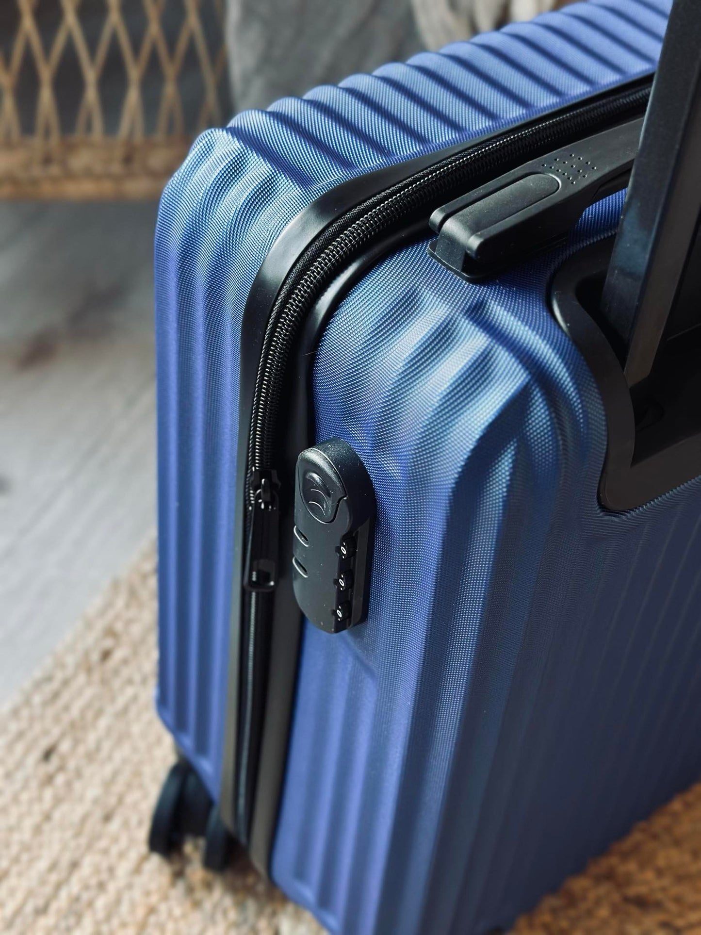 Kuffert Trolley - Blue