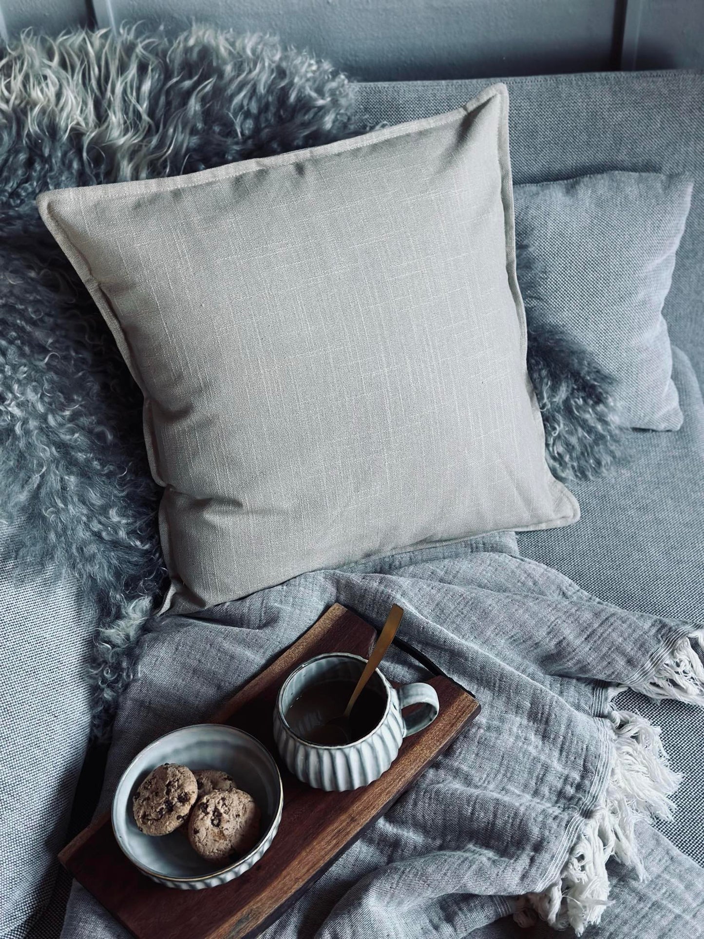 Pudestykke 45x45 - Beige