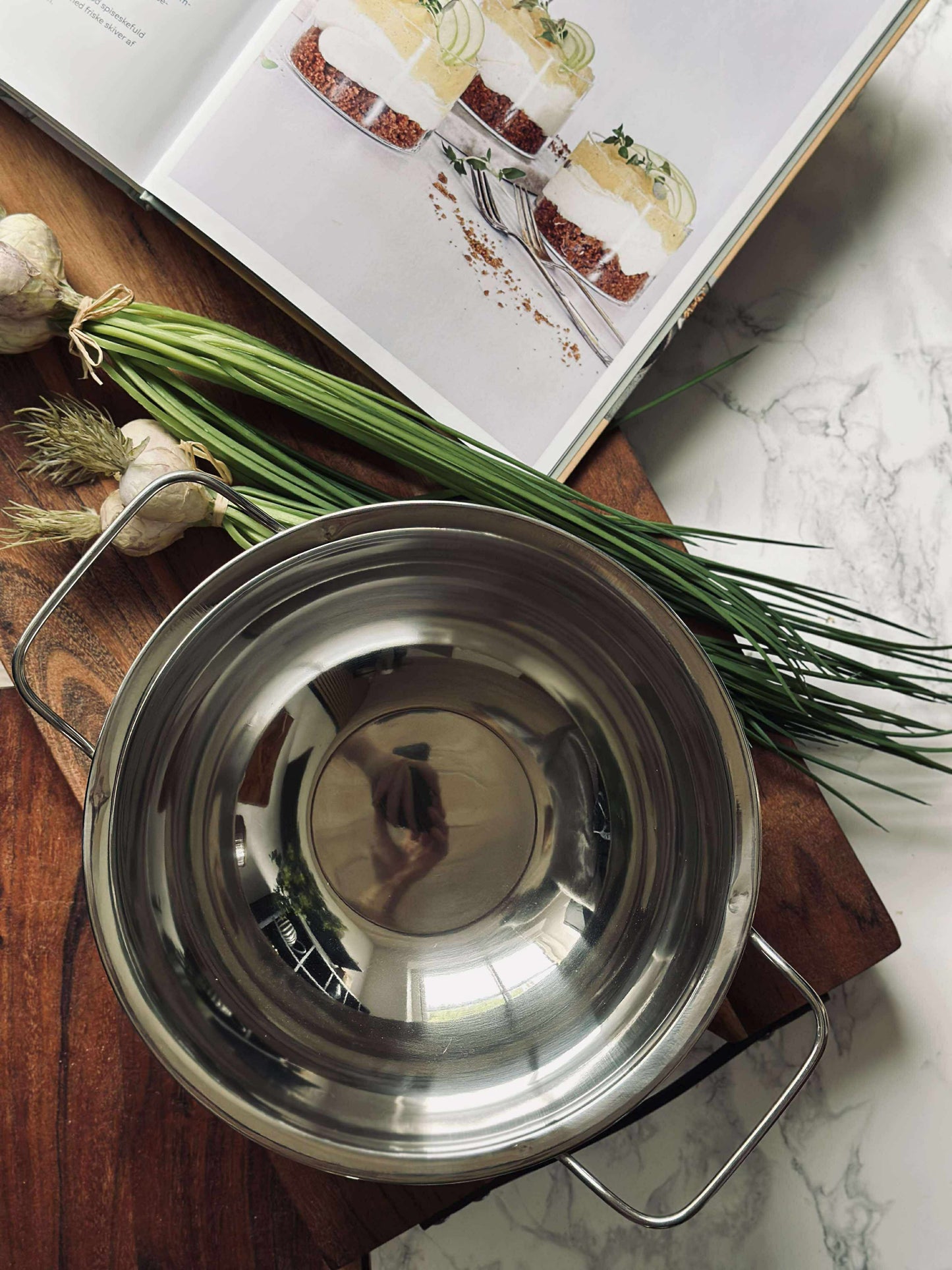 Skål Rustfrit Stål - God til smeltning af chokolade