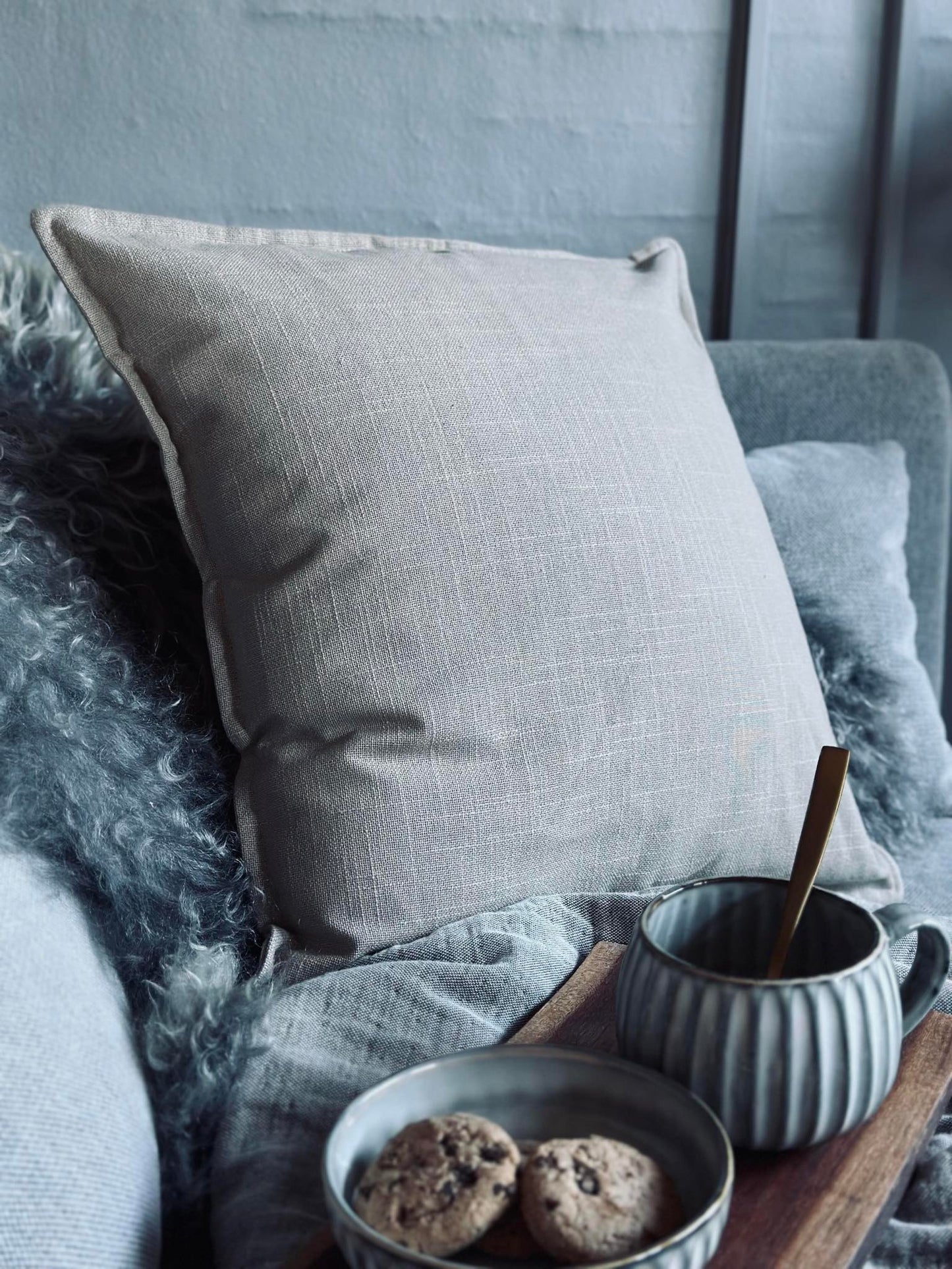 Pudestykke 45x45 - Beige