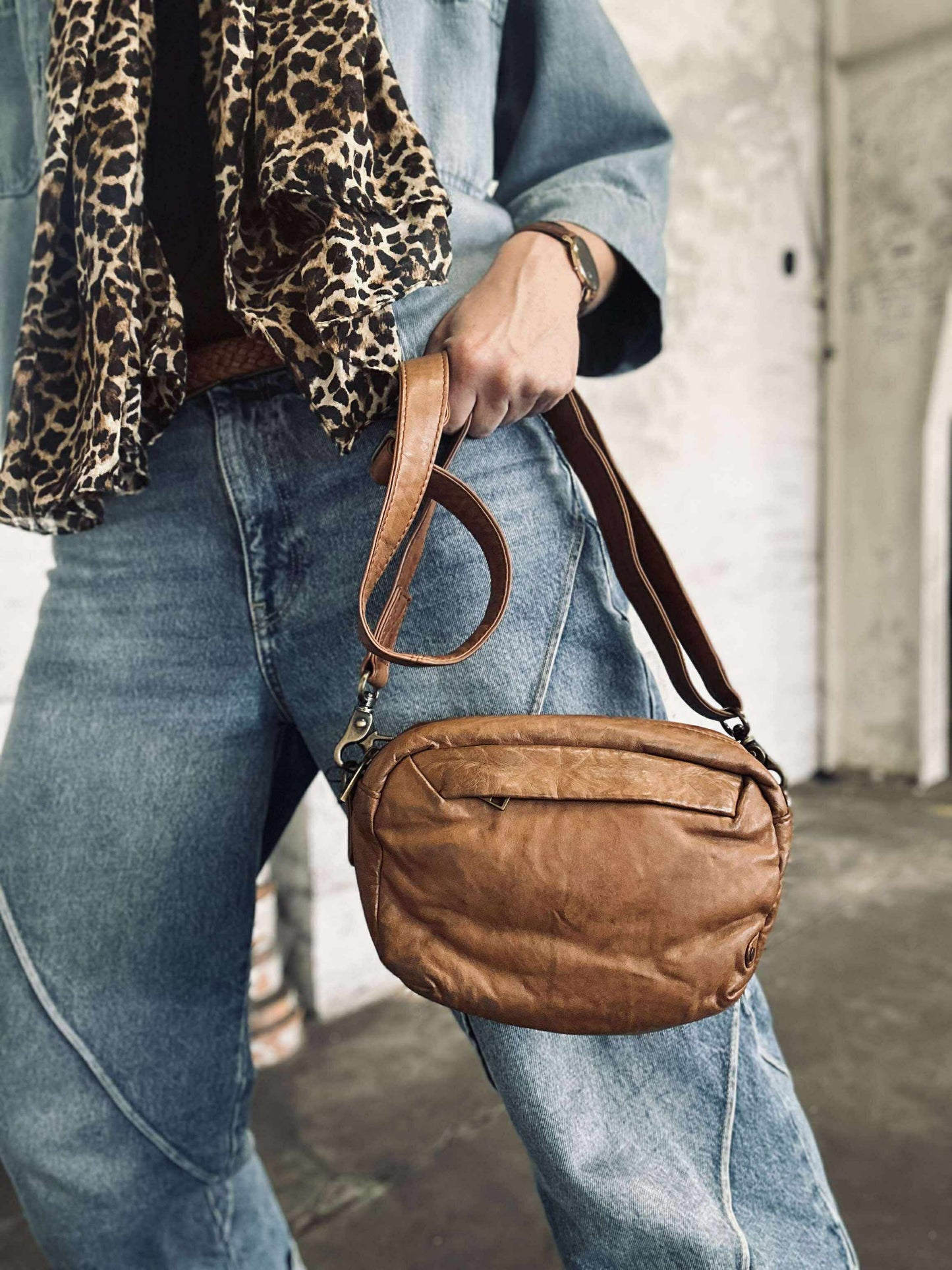 Crossbody Hanna Cognac