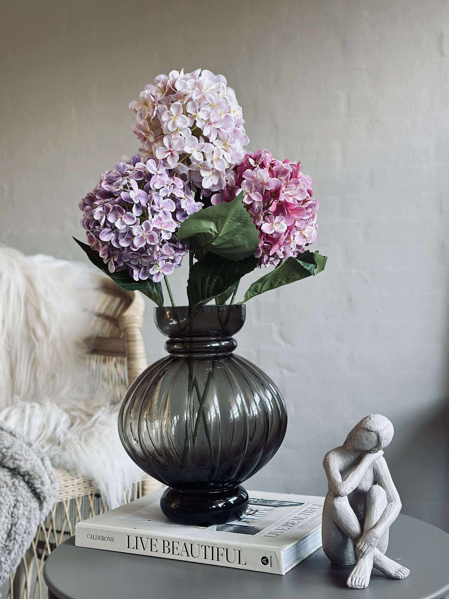 Buket - Hortensia Pink / Lilla
