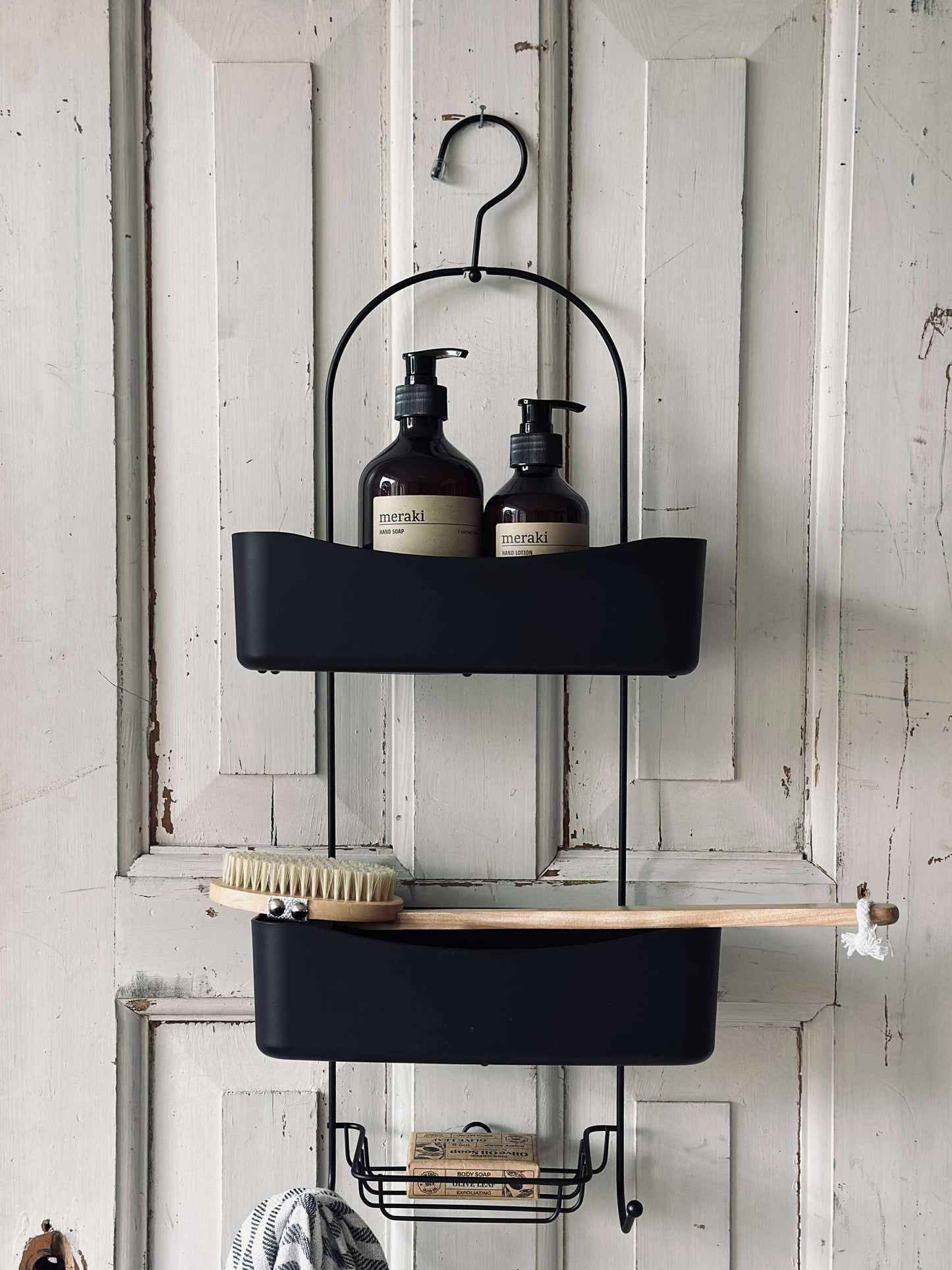 Badeværelses opbevaring - Sort