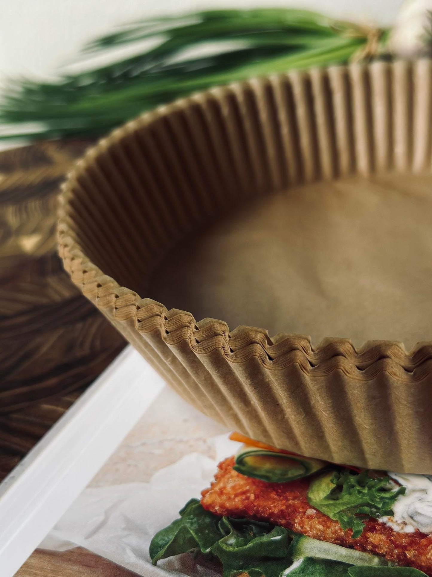 Airfryer Papirforme, Rund - 50 stk.