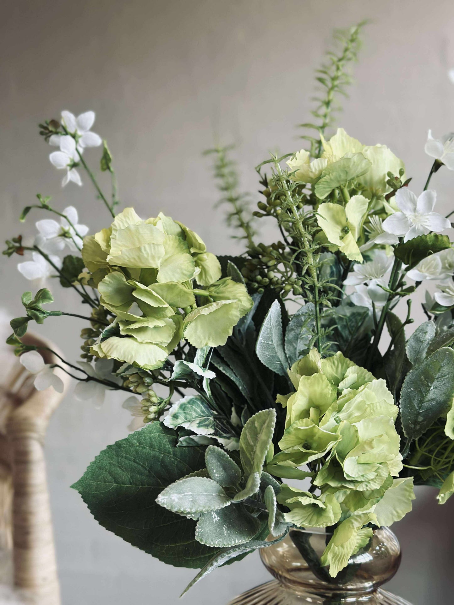 Buket Hortensia - Lime