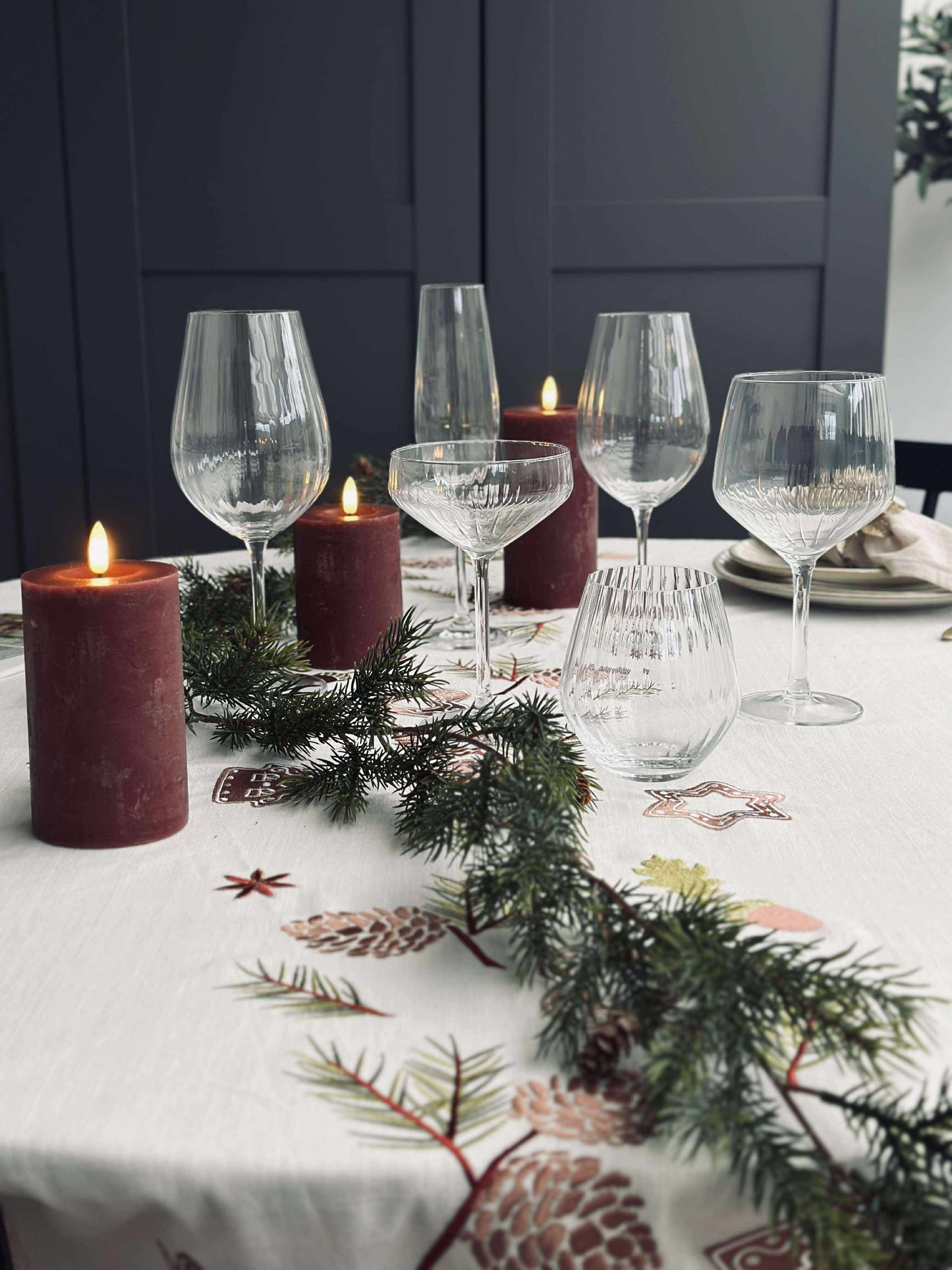 Vandglas CRYSTAL - Sæt med 4 stk.