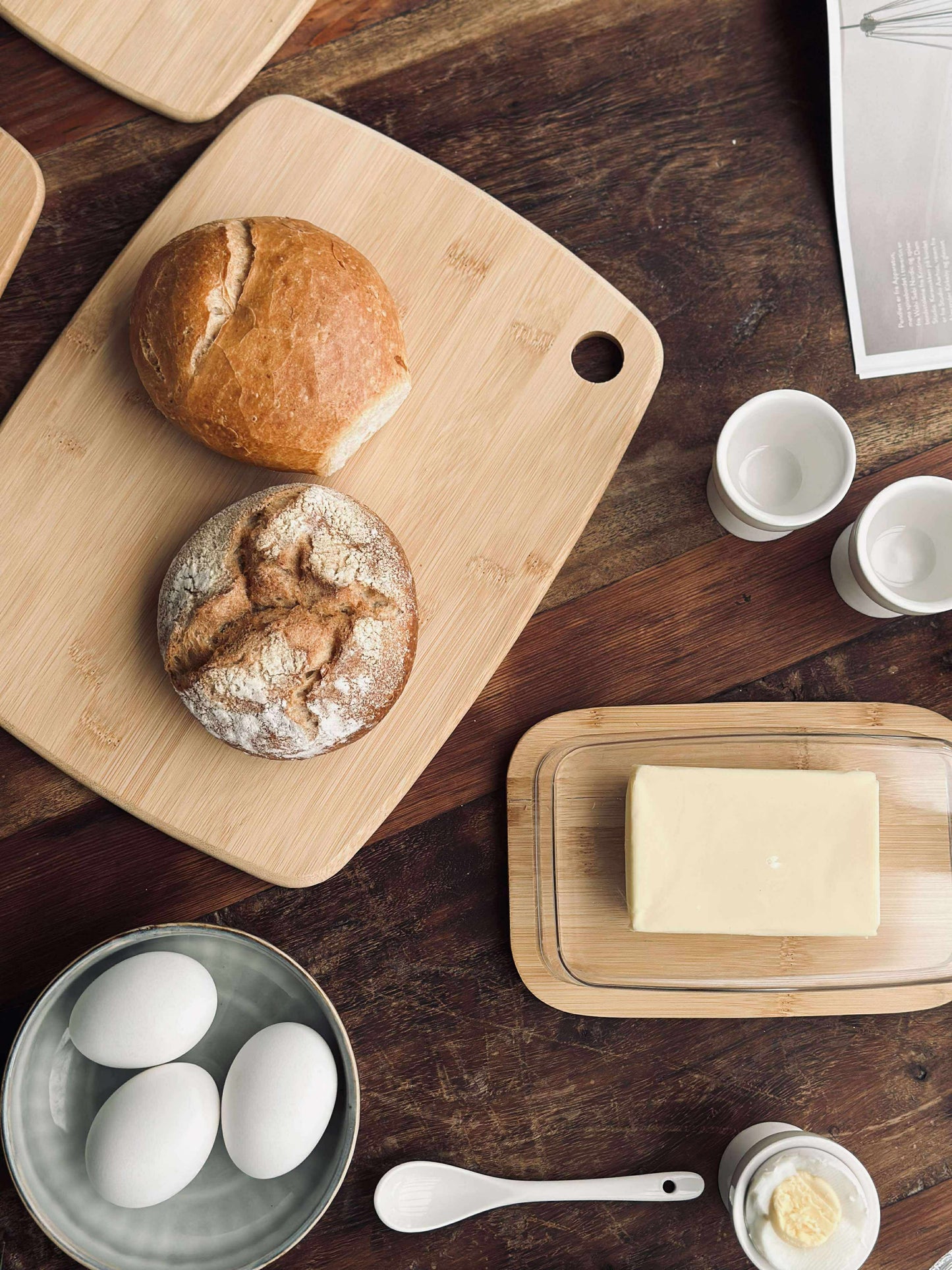 Skærebræt - 3 stk. Bambus